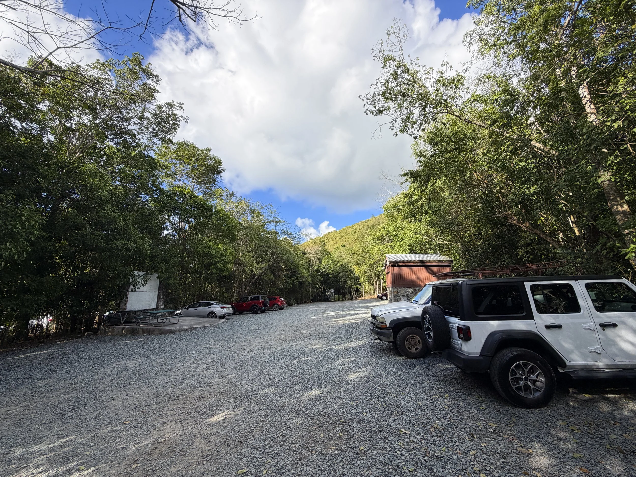 America Hill Trailhead Parking Virgin Islands National Park