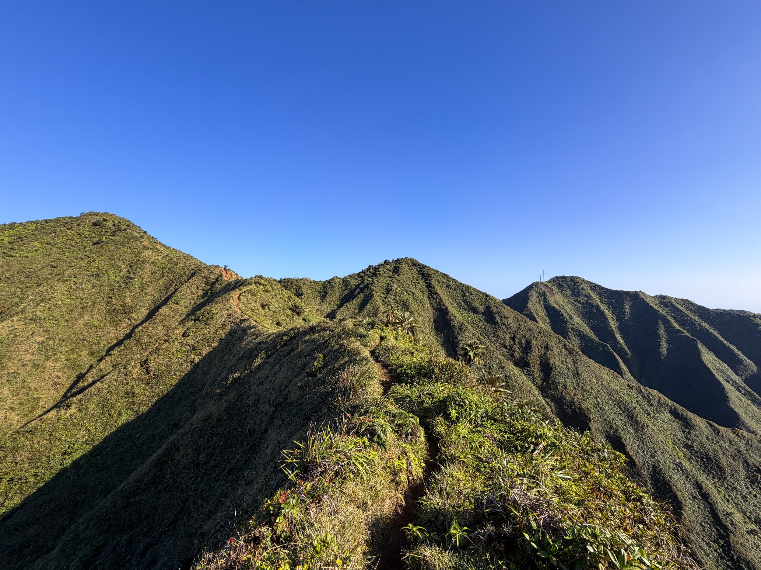 Moanalua Middle Ridge Trail to Stairway to Heaven Oahu Hawaii