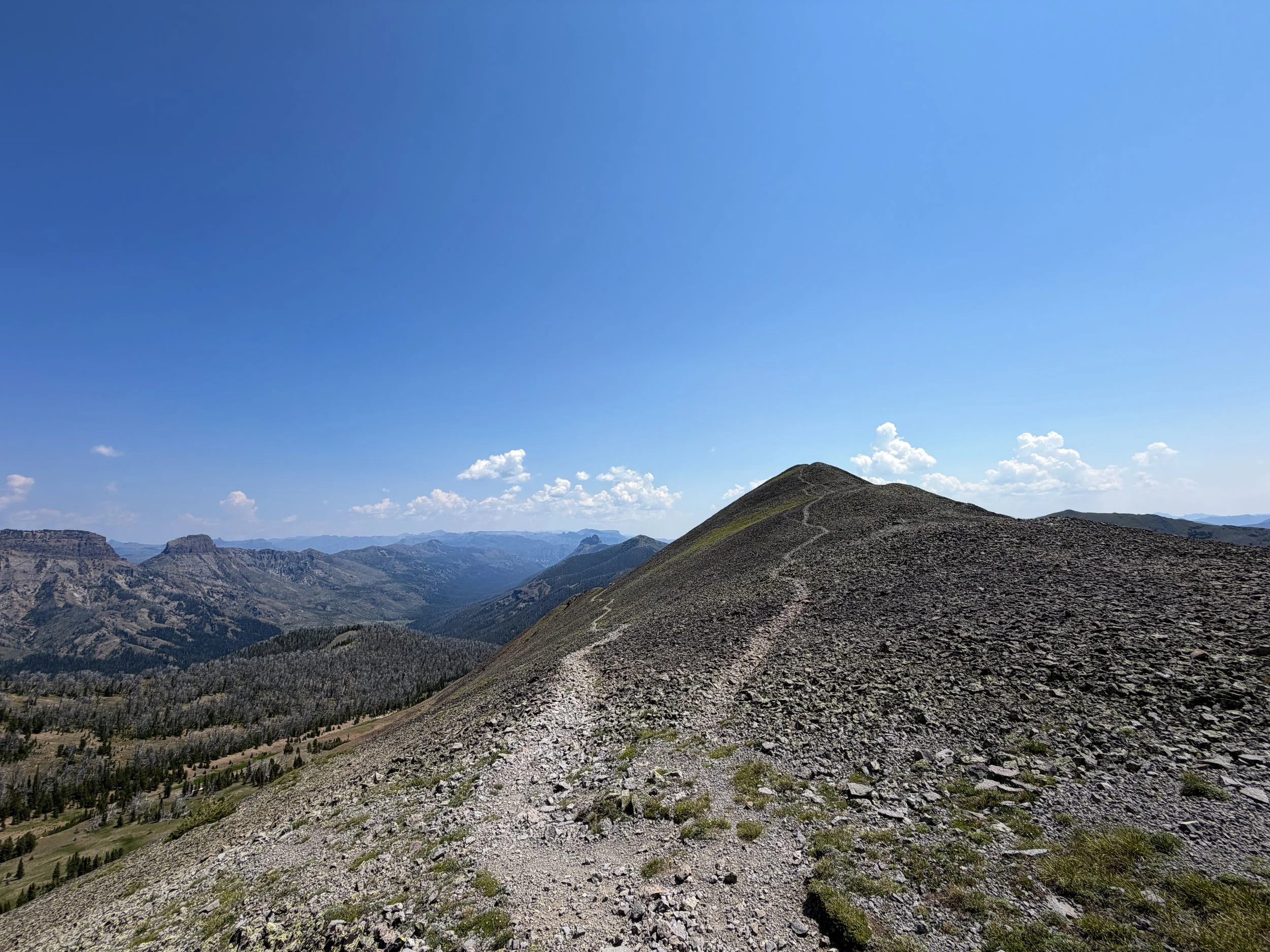 Avalanche Peak Loop Trail Yellowstone National Park Wyoming