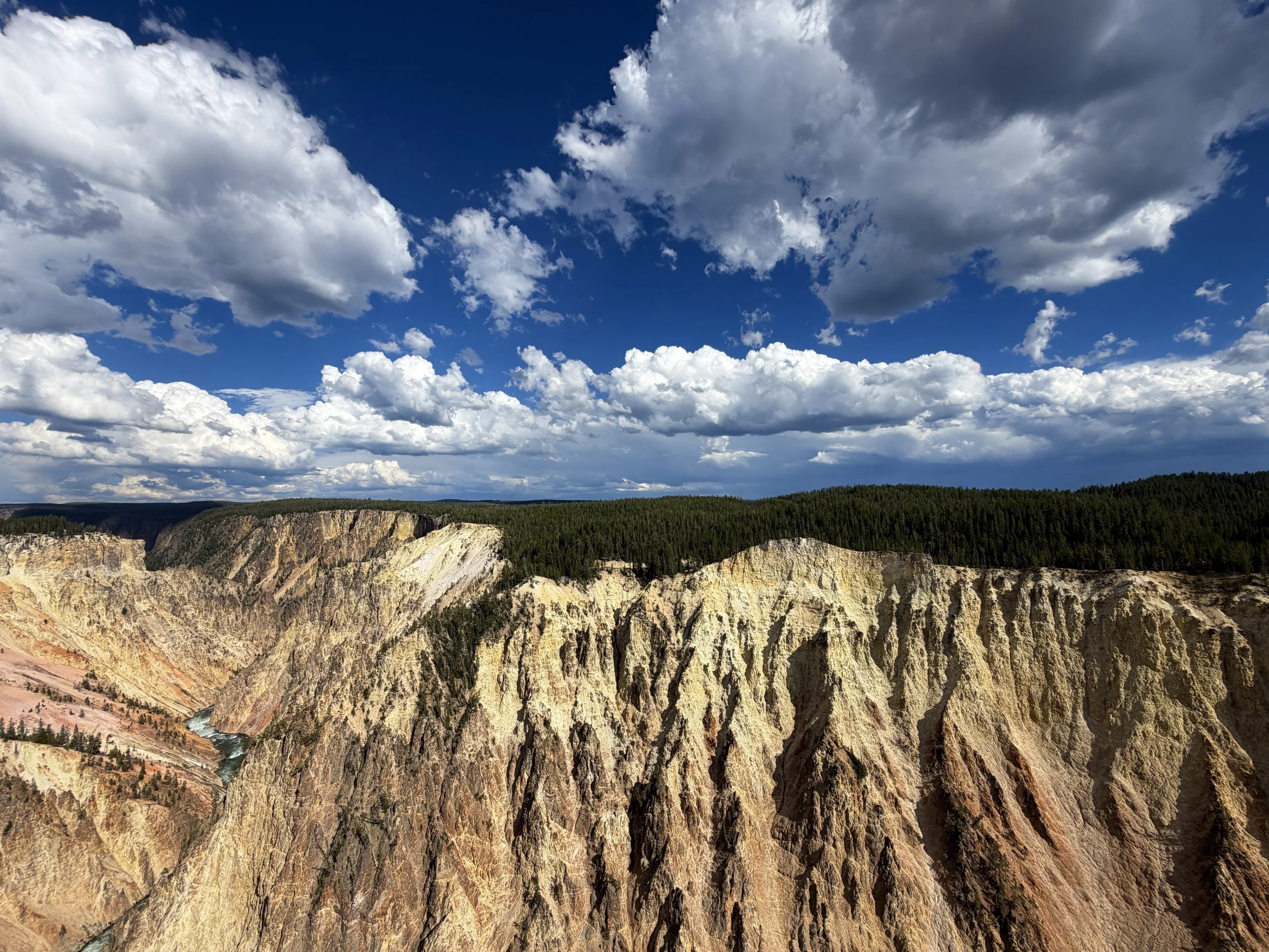 Grand View Yellowstone National Park Wyoming