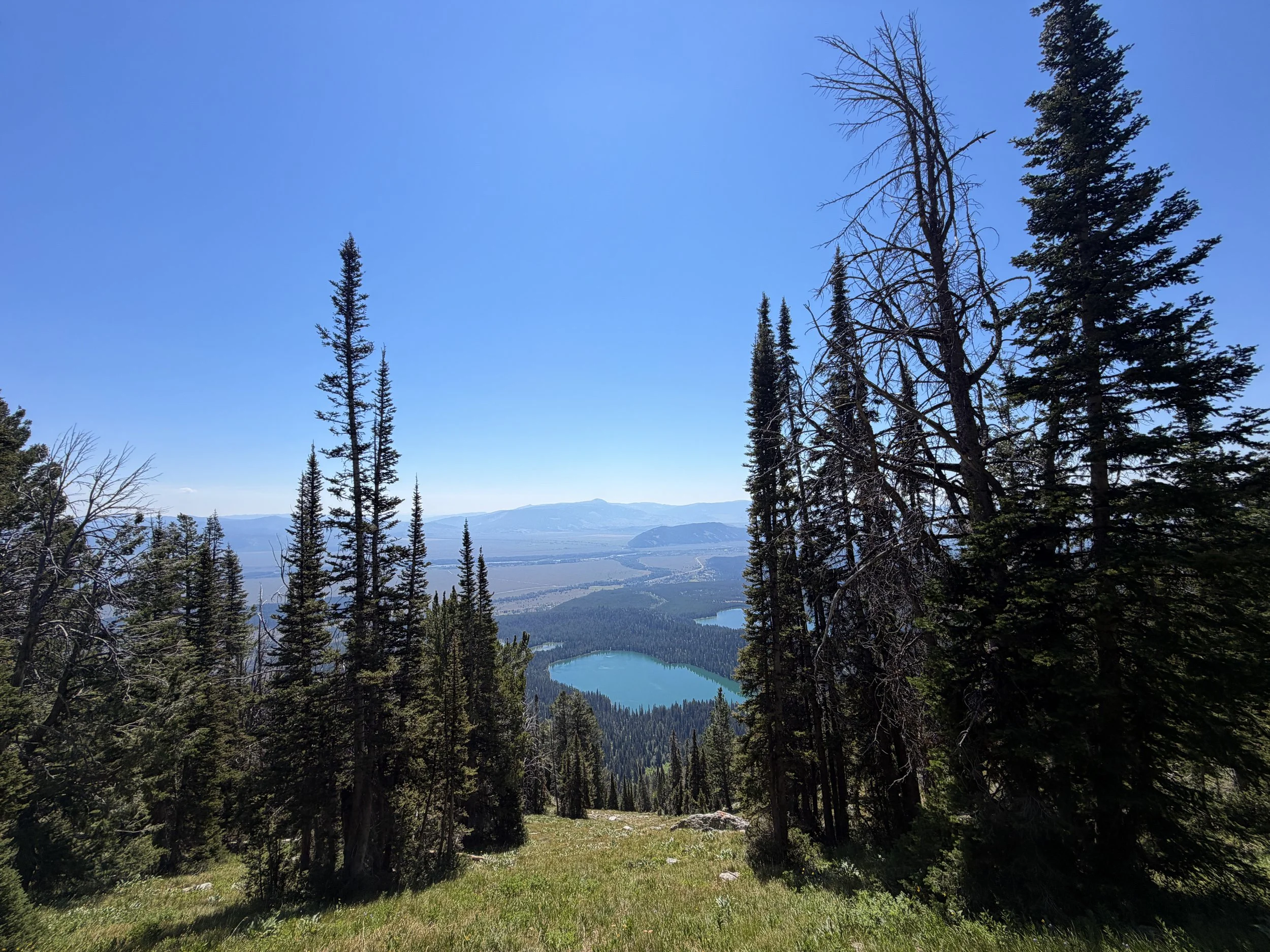 Surprise and Amphitheater Lakes Trail Grand Teton National Park Wyoming
