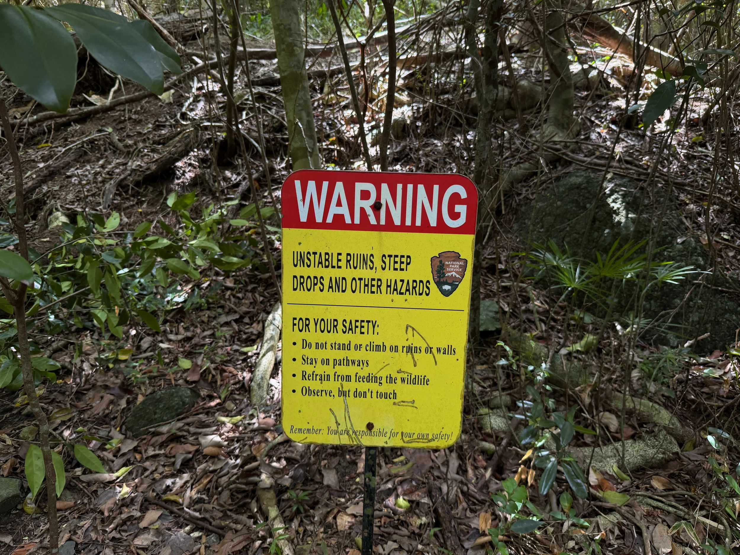 L'Esperance Trail Plantation Ruins Virgin Islands National Park