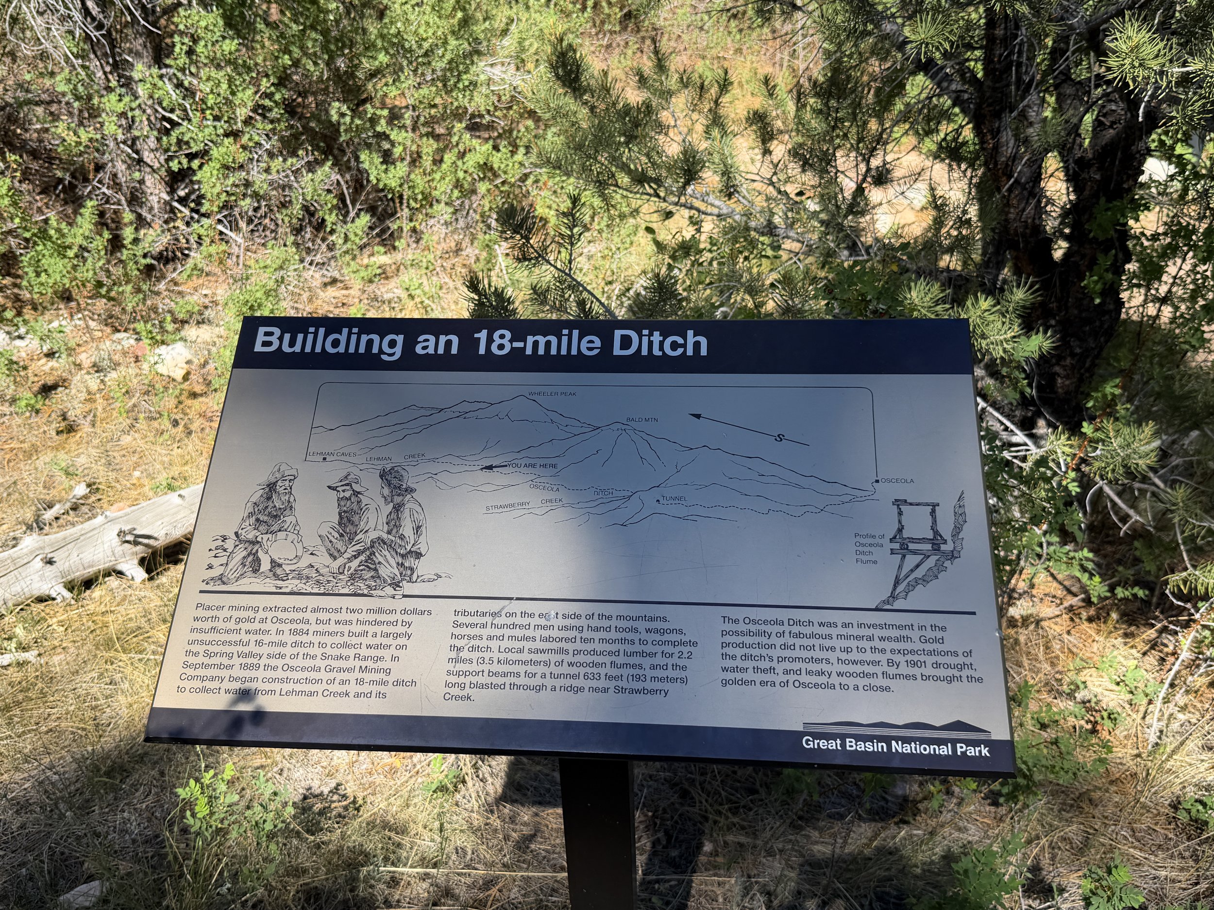 Osceola Ditch Trail Great Basin National Park Nevada