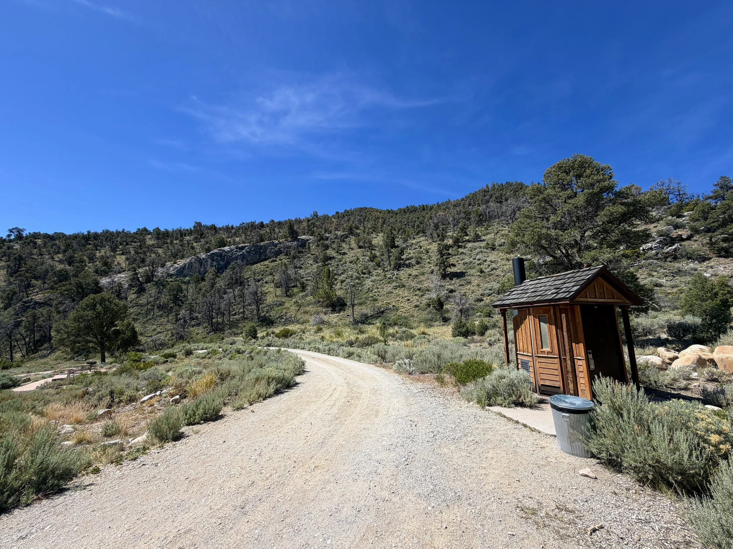 Grey Cliffs Campground Pole Canyon Trail Great Basin National Park Nevada