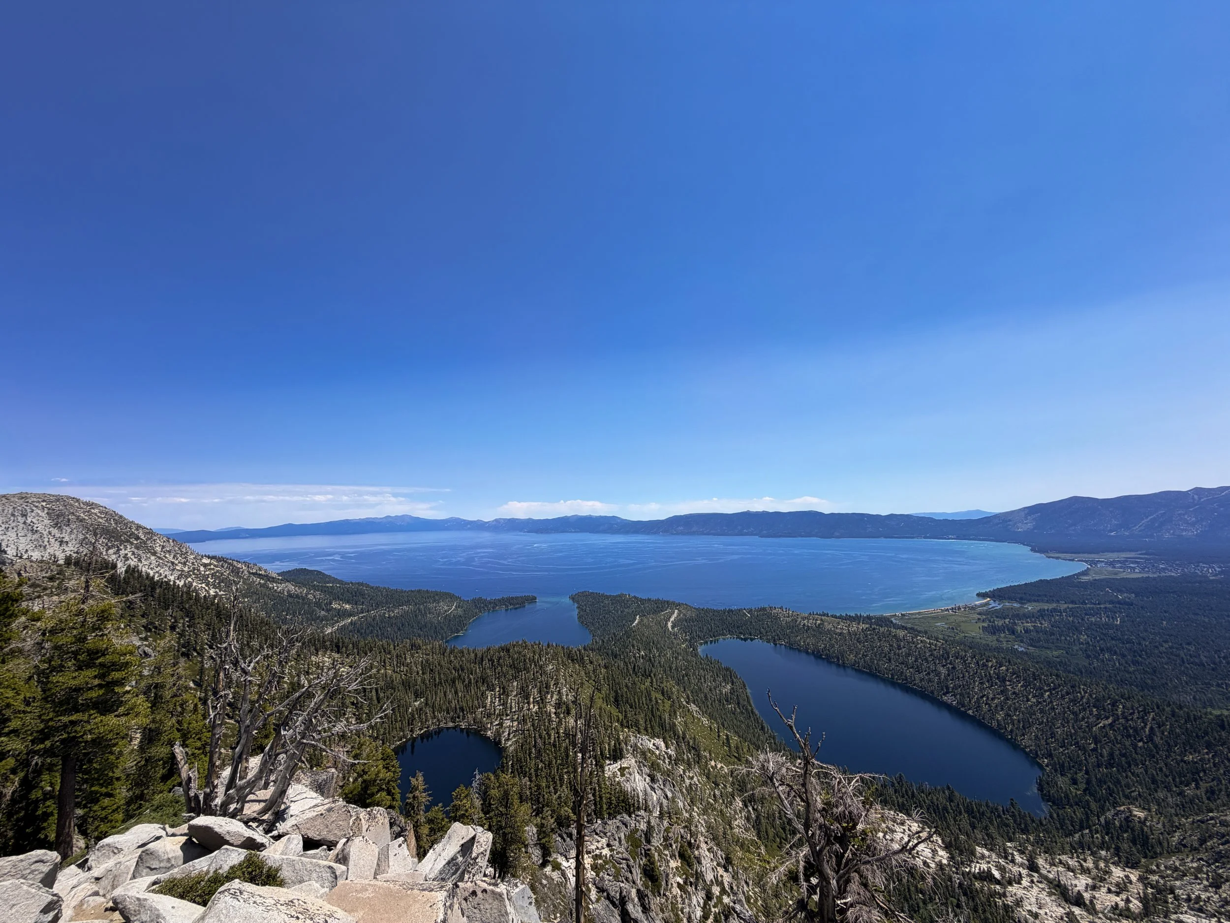 Maggies Peak Lake Tahoe California