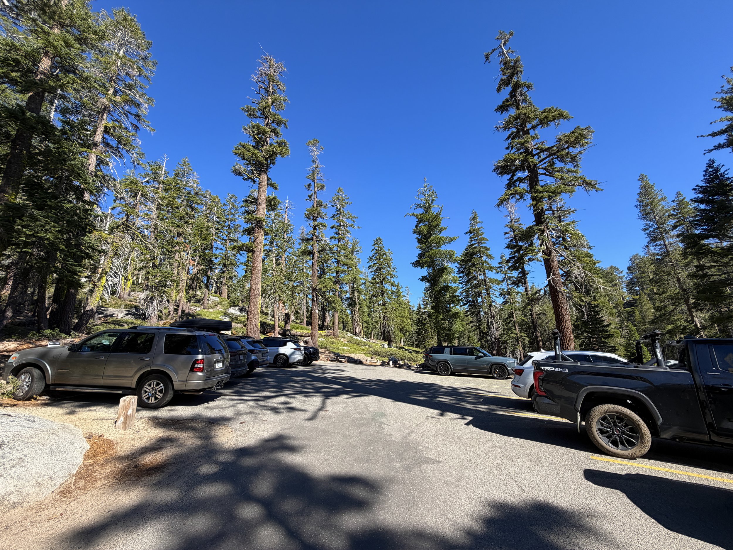 Angora Lakes Trailhead Parking Lake Tahoe California