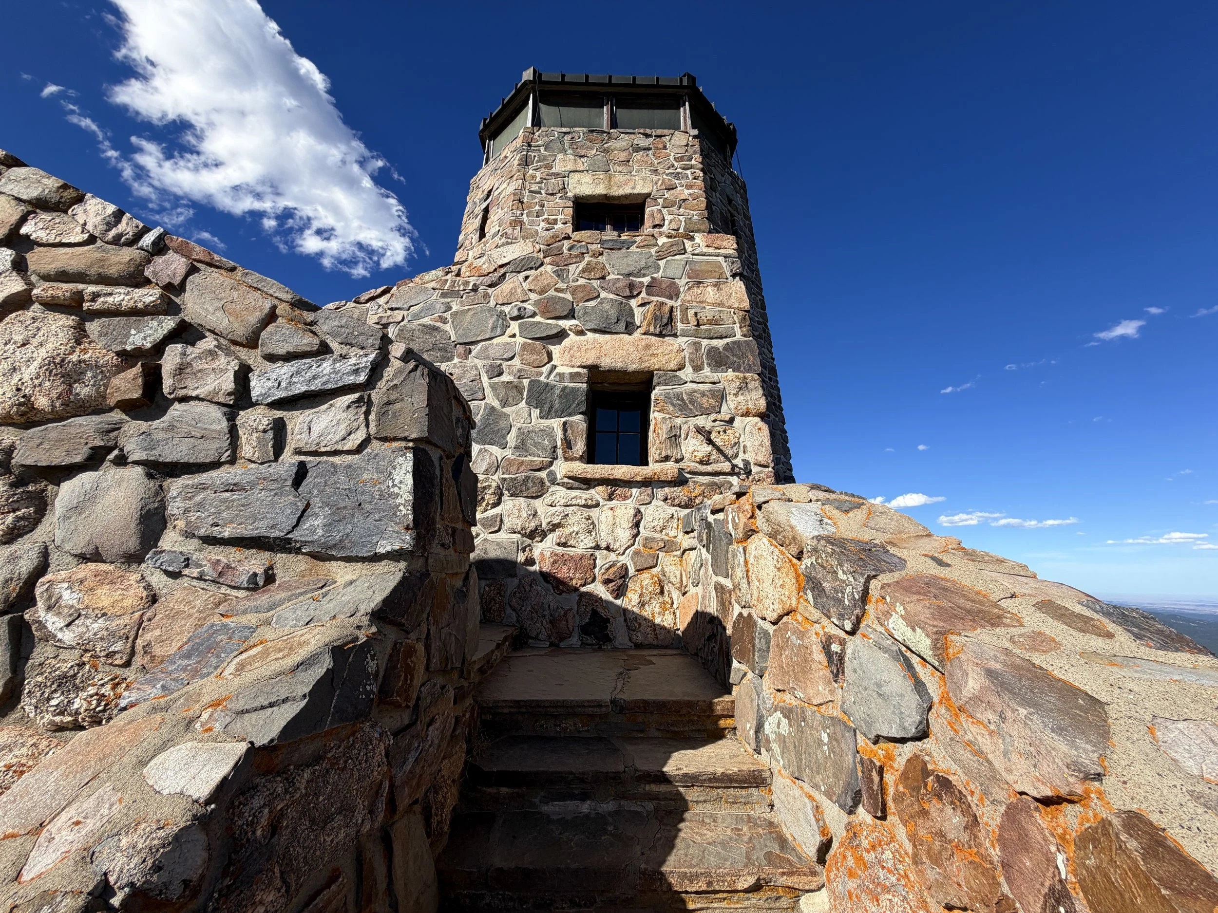 Black Elk Peak Harney Peak Lookout Black Hills South Dakota