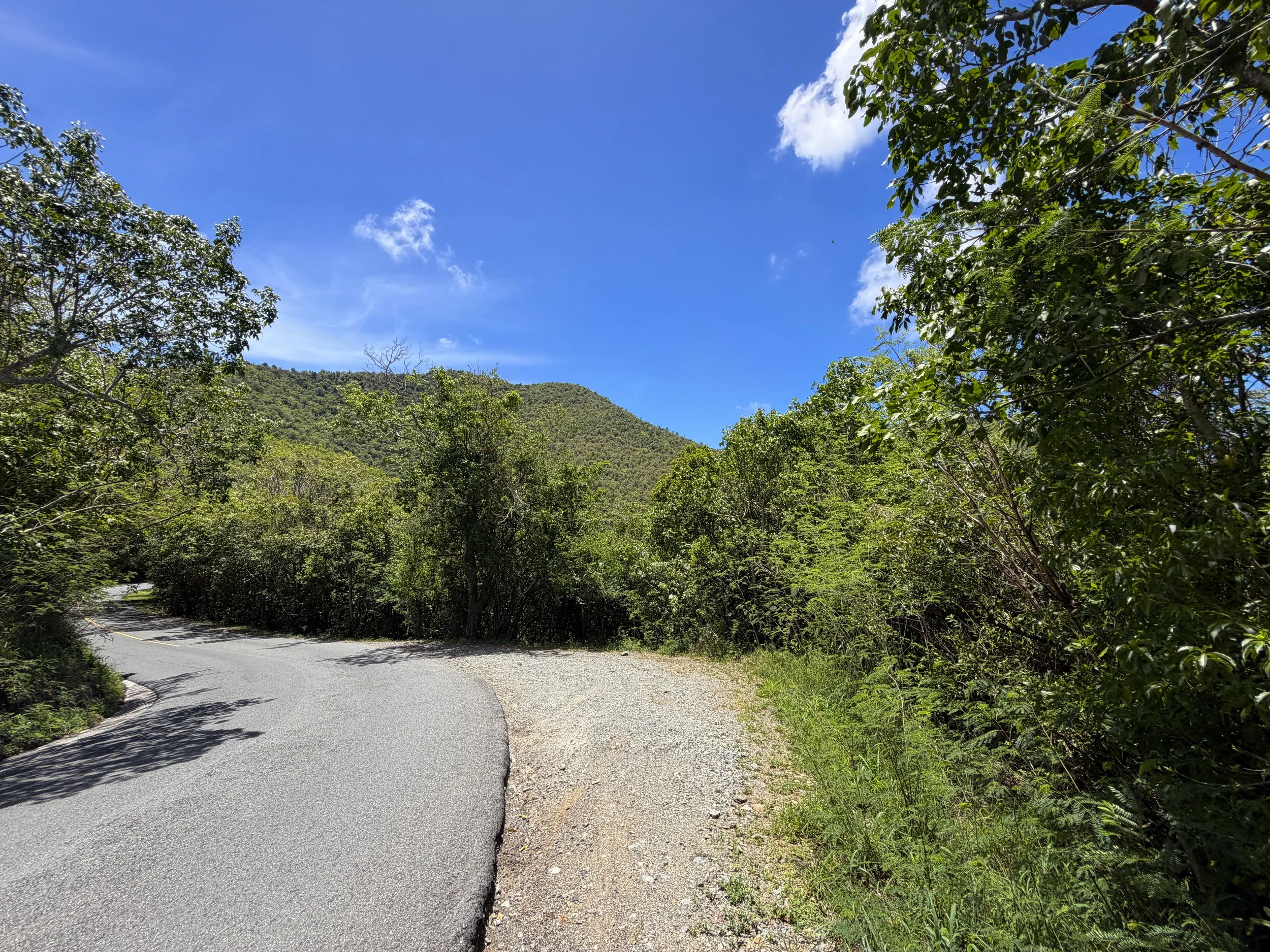 Water Catchment Trailhead Parking Virgin Islands National Park