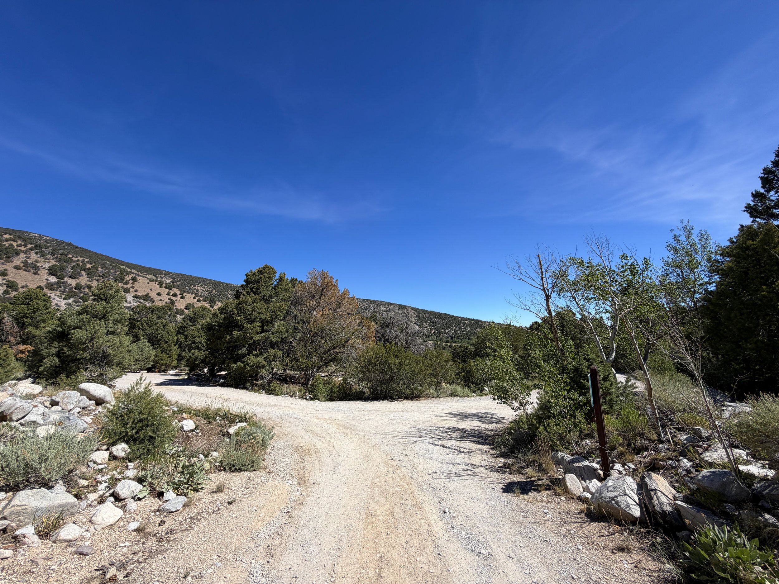 Baker Creek Campground Pole Canyon Loop Trail Great Basin National Park Nevada