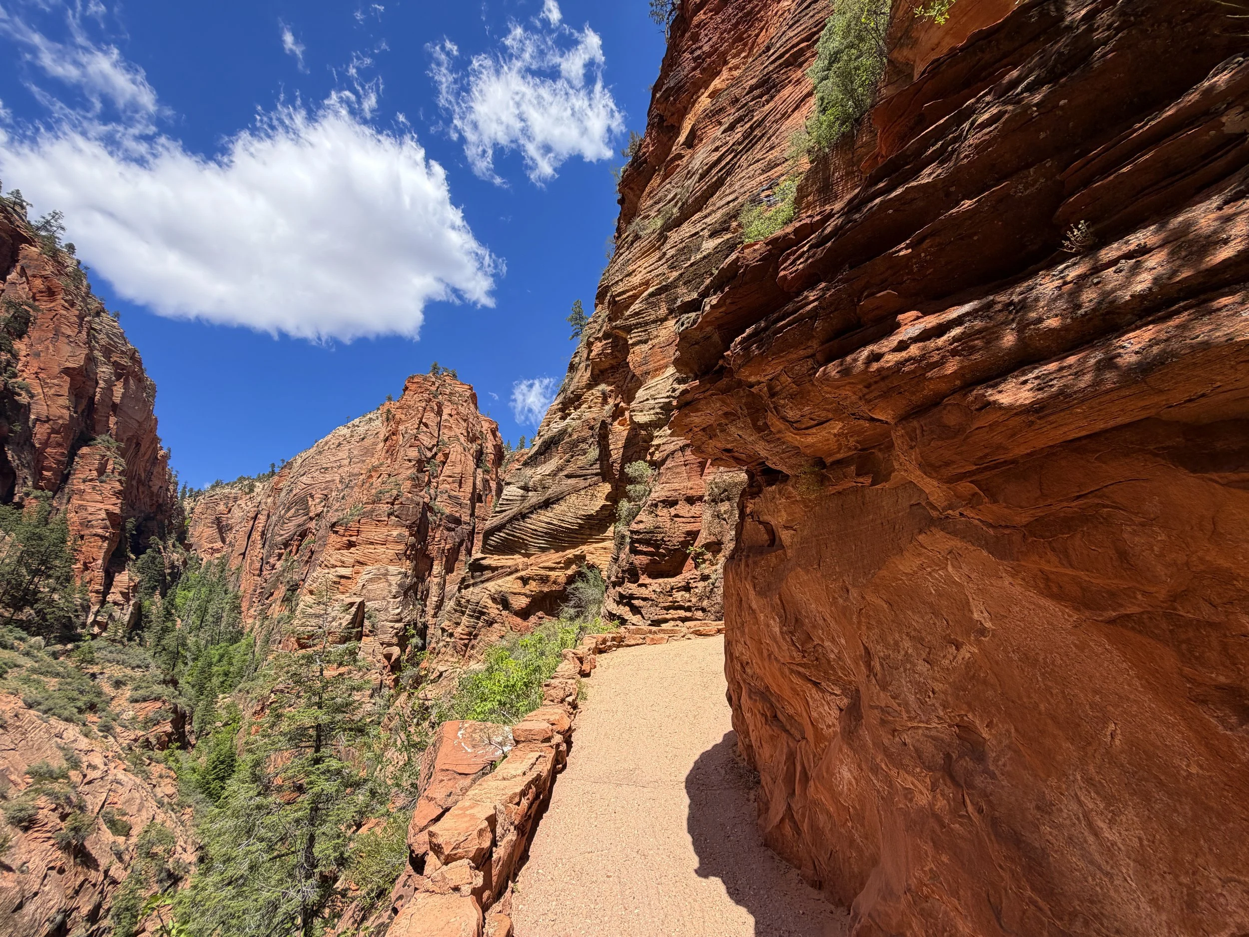 Angels Landing Trail Walters Wiggles Zion National Park Utah