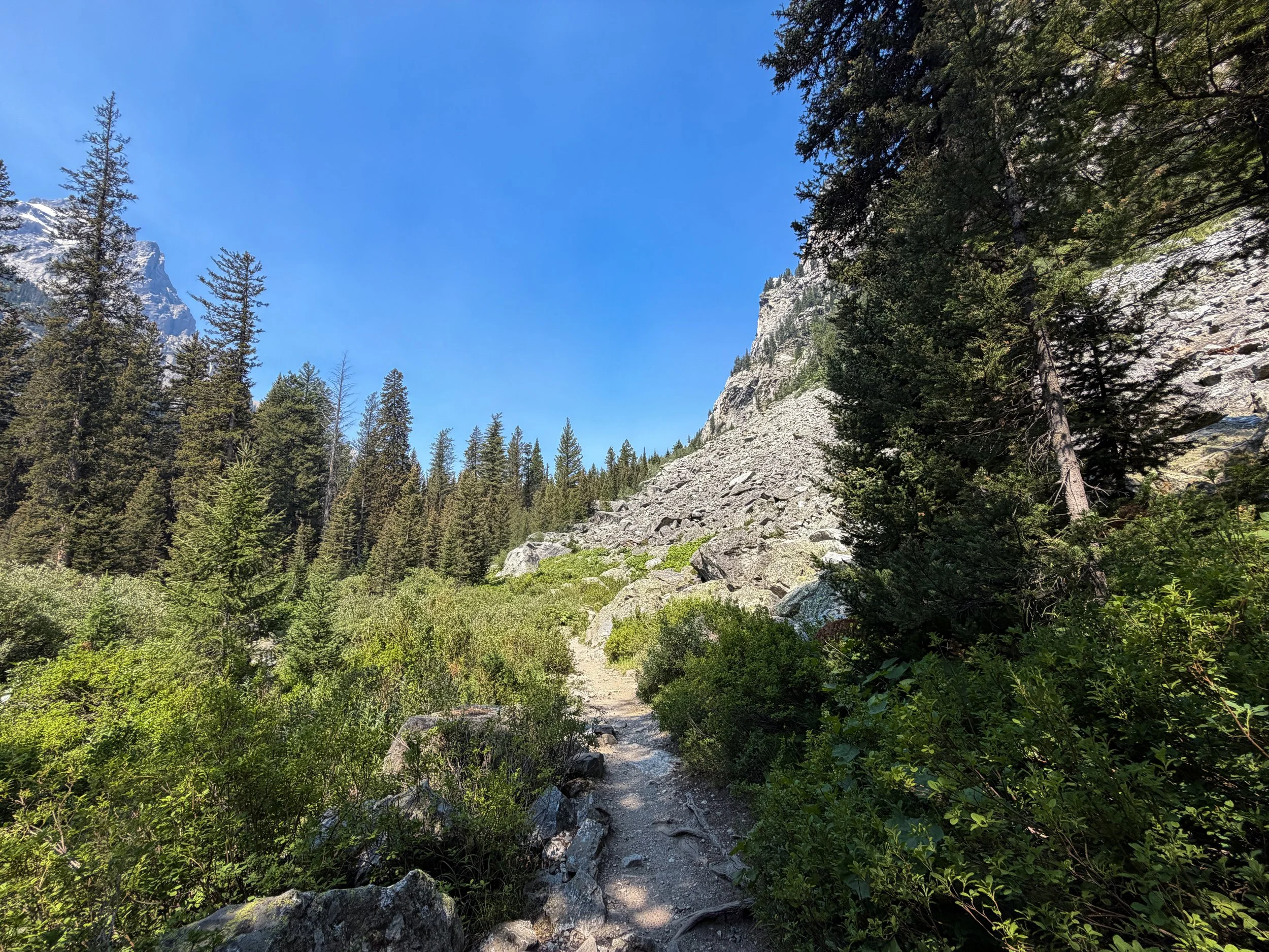 Cascade Canyon Trail via Inspiration Point Grand Teton National Park Wyoming