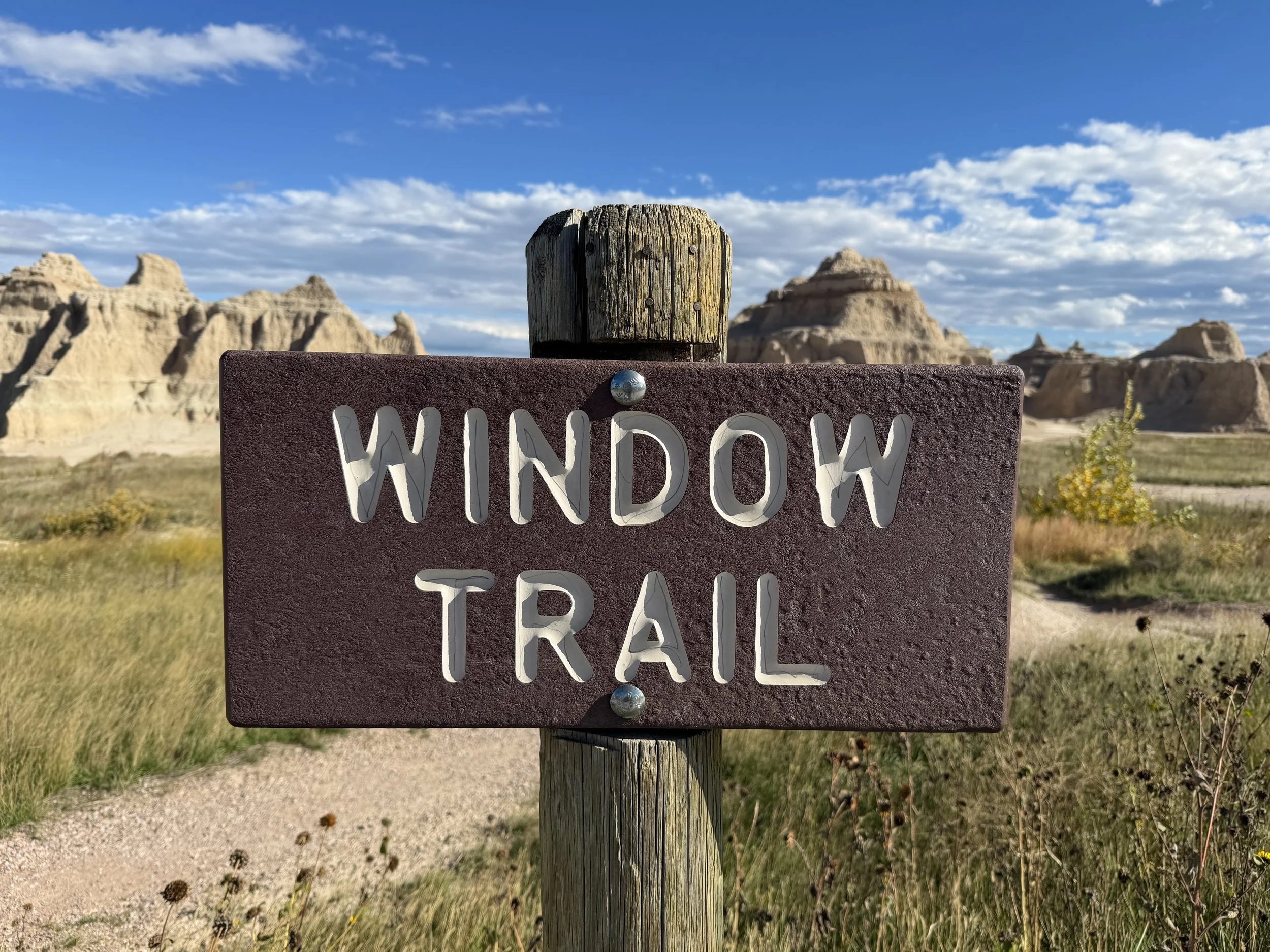 Window Trailhead Badlands National Park South Dakota