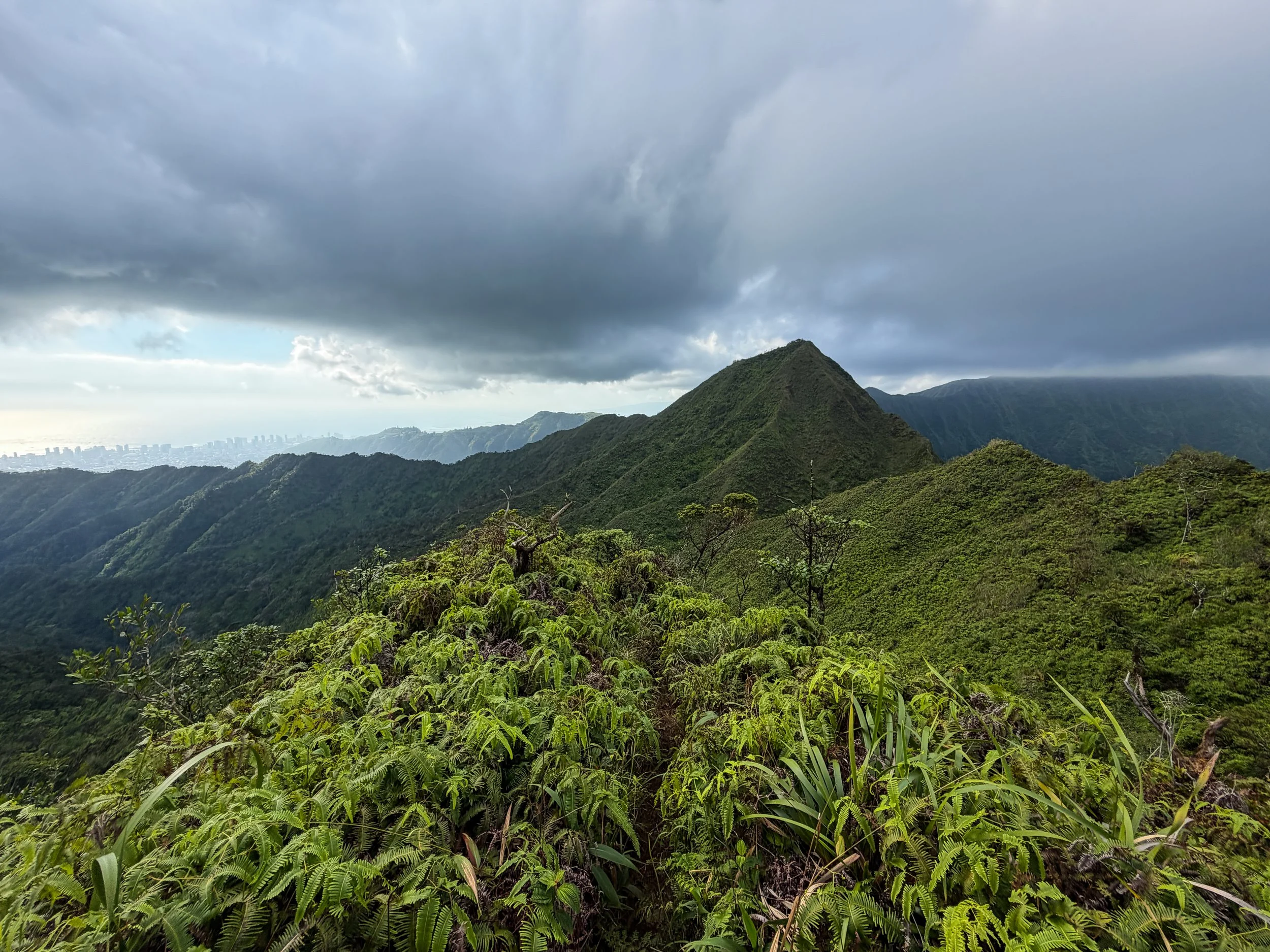Kaau Crater Loop Trail Oahu Hawaii