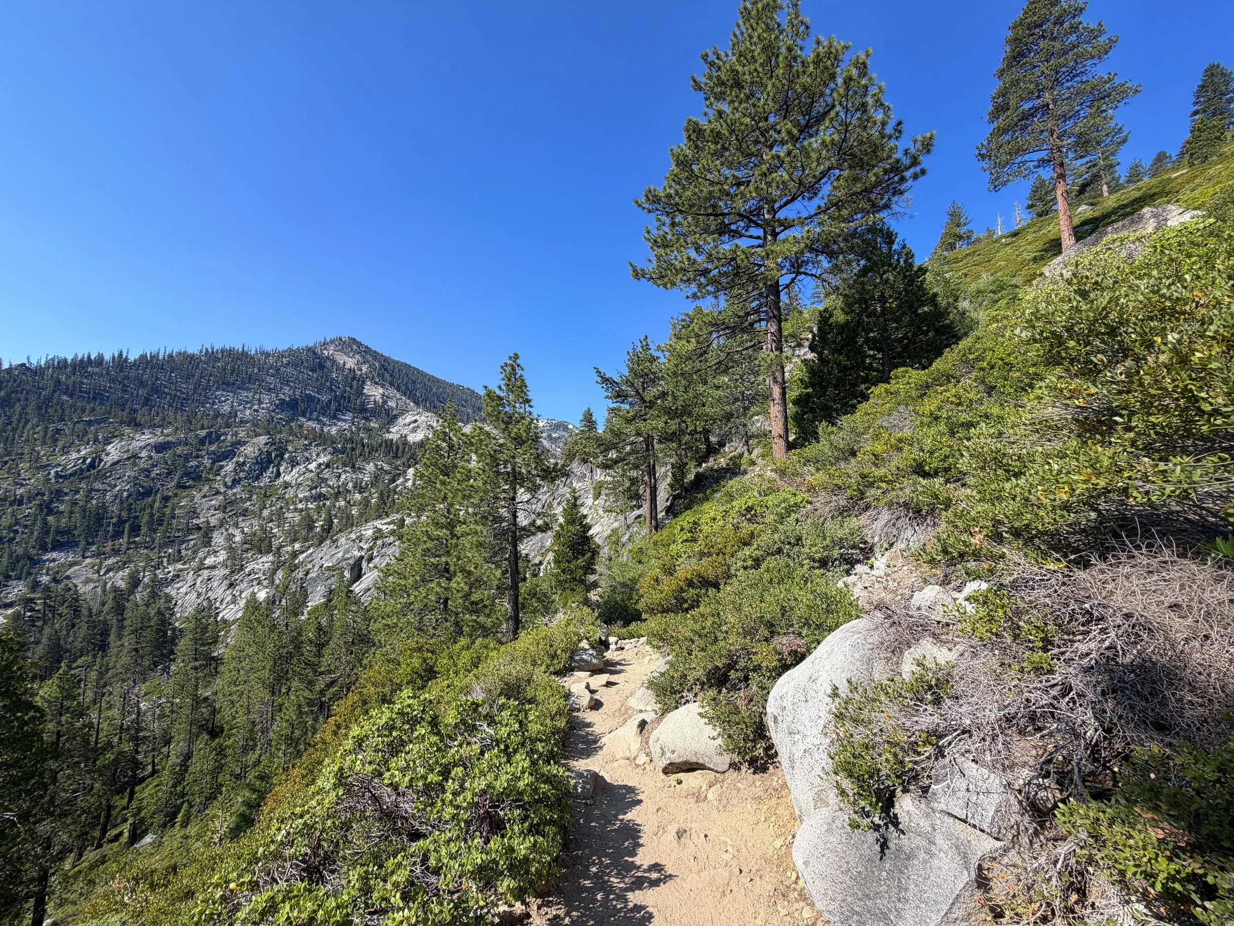 Cascade Falls Hike Lake Tahoe California