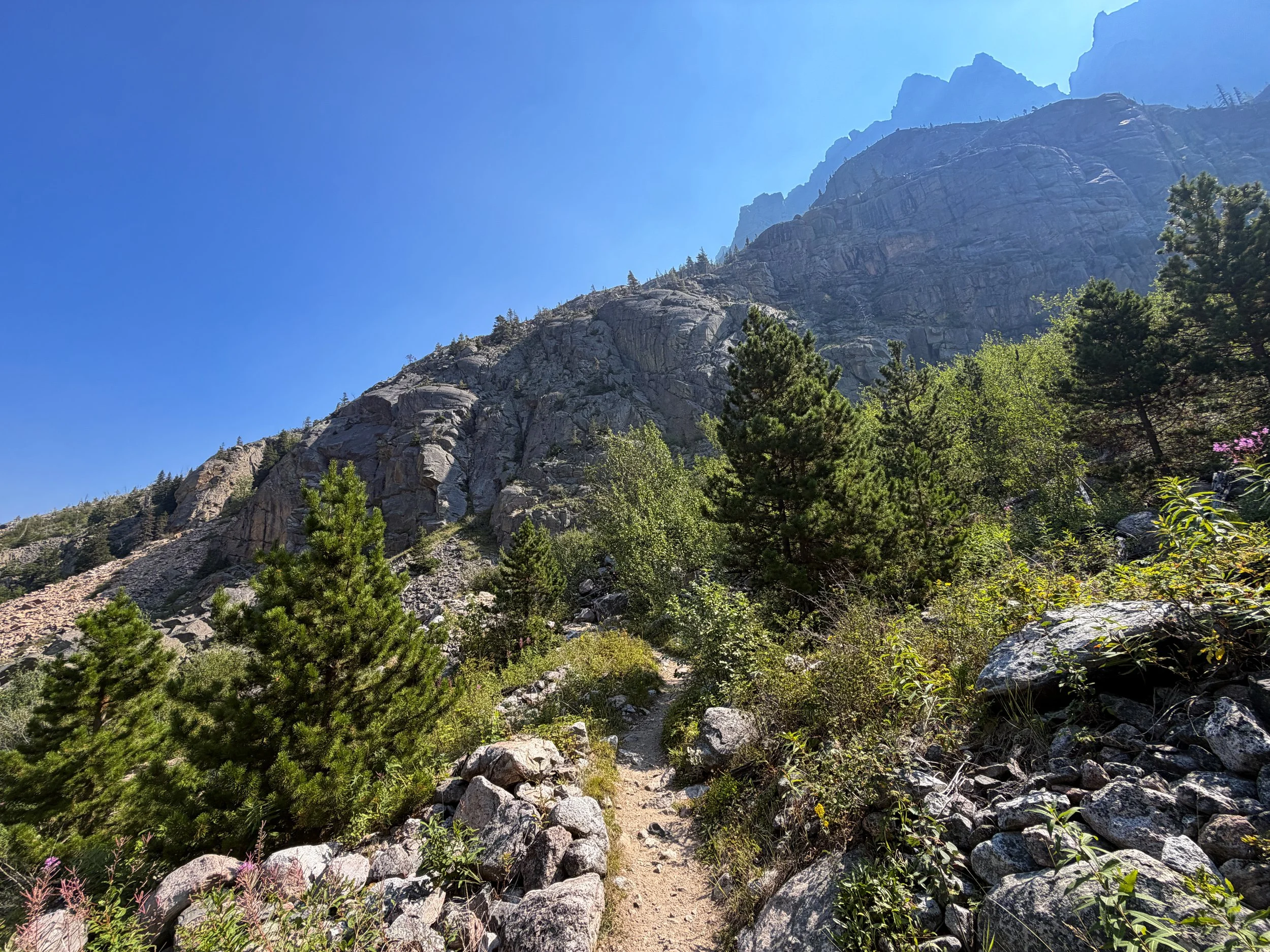 The Beaten Path Trail Beartooth Mountains Montana