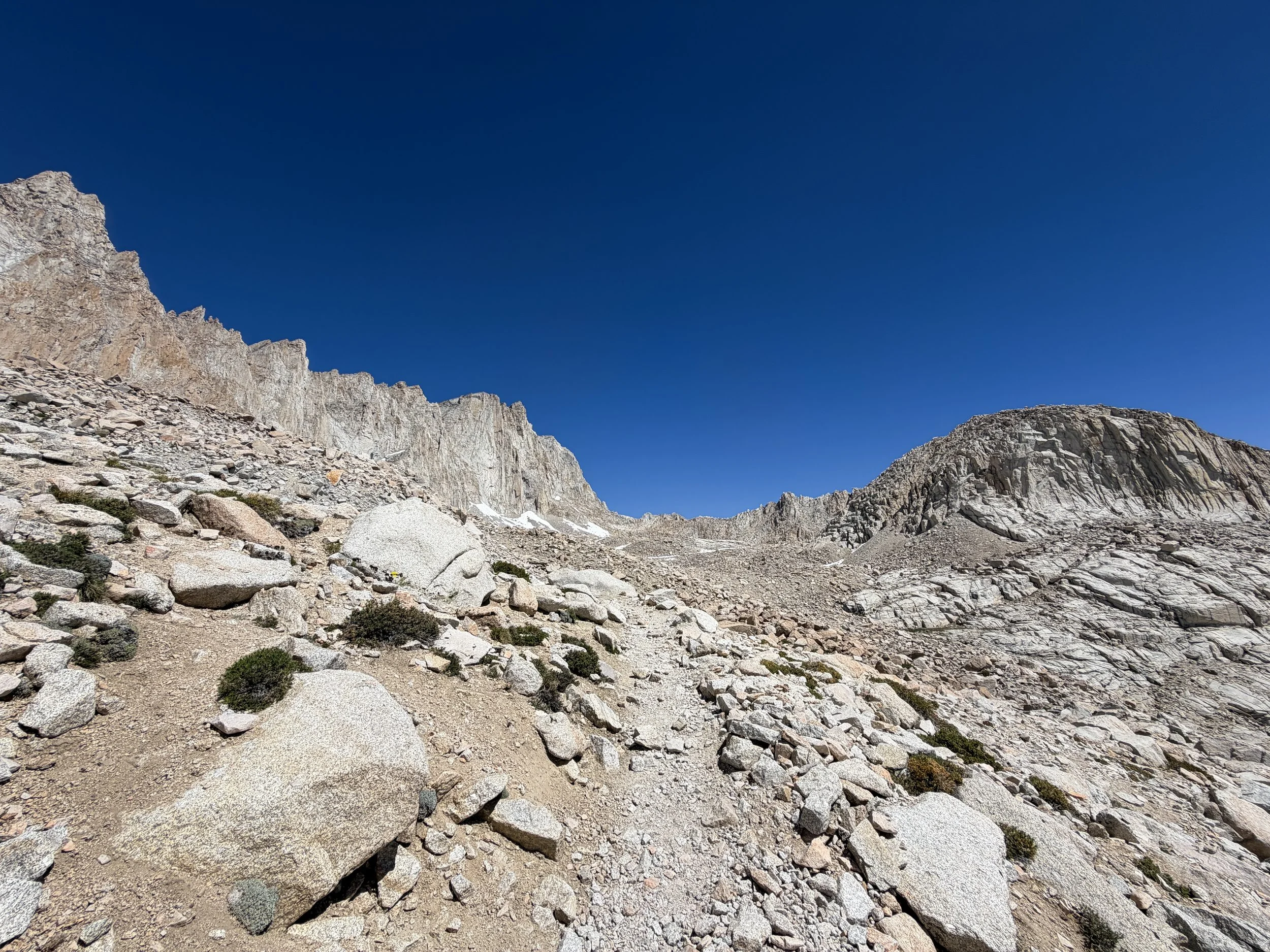 Mount Whitney Trail to Trail Crest California