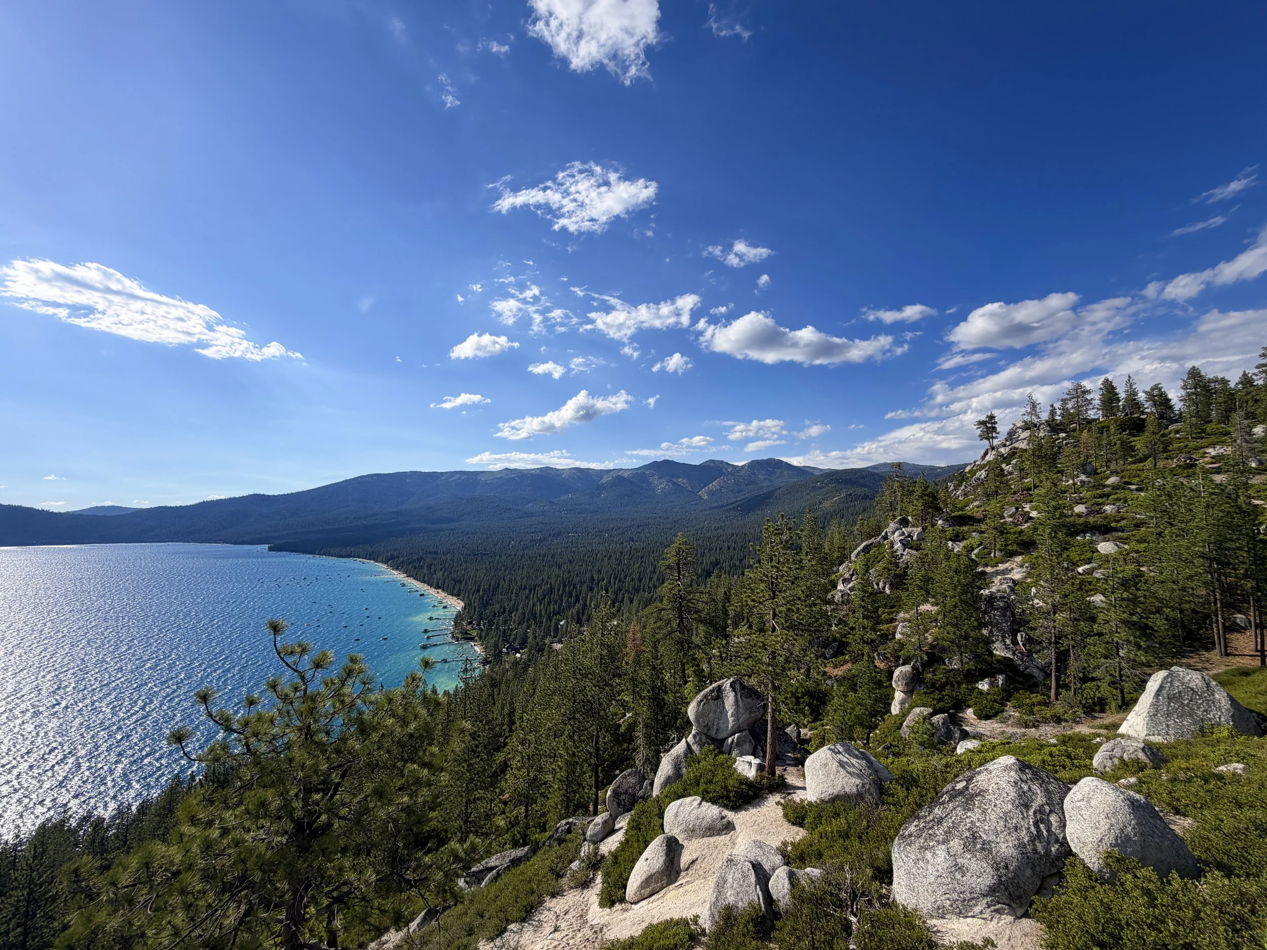 Monkey Rock Lake Tahoe Nevada