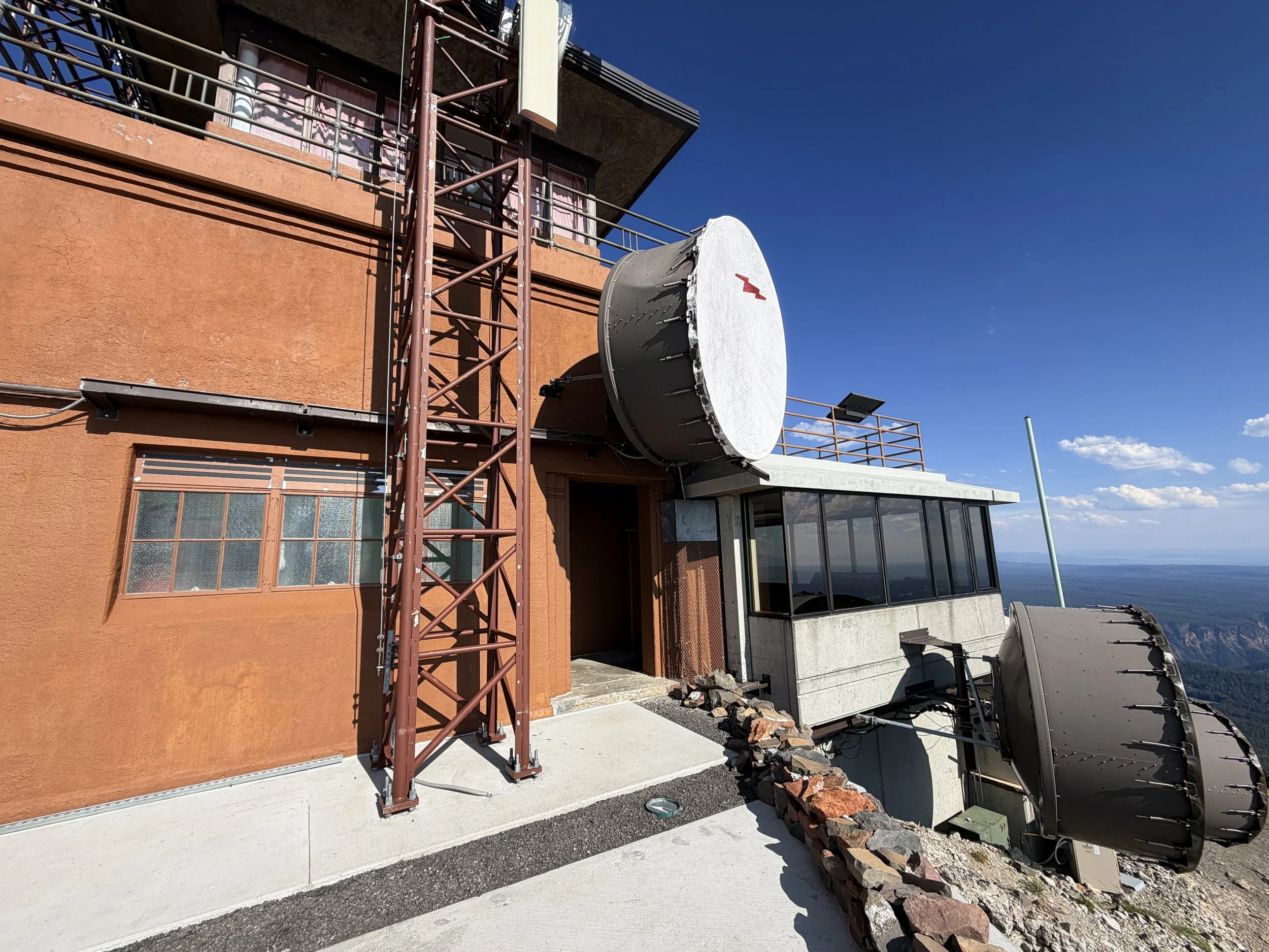 Mt. Washburn Fire Lookout Yellowstone National Park Wyoming