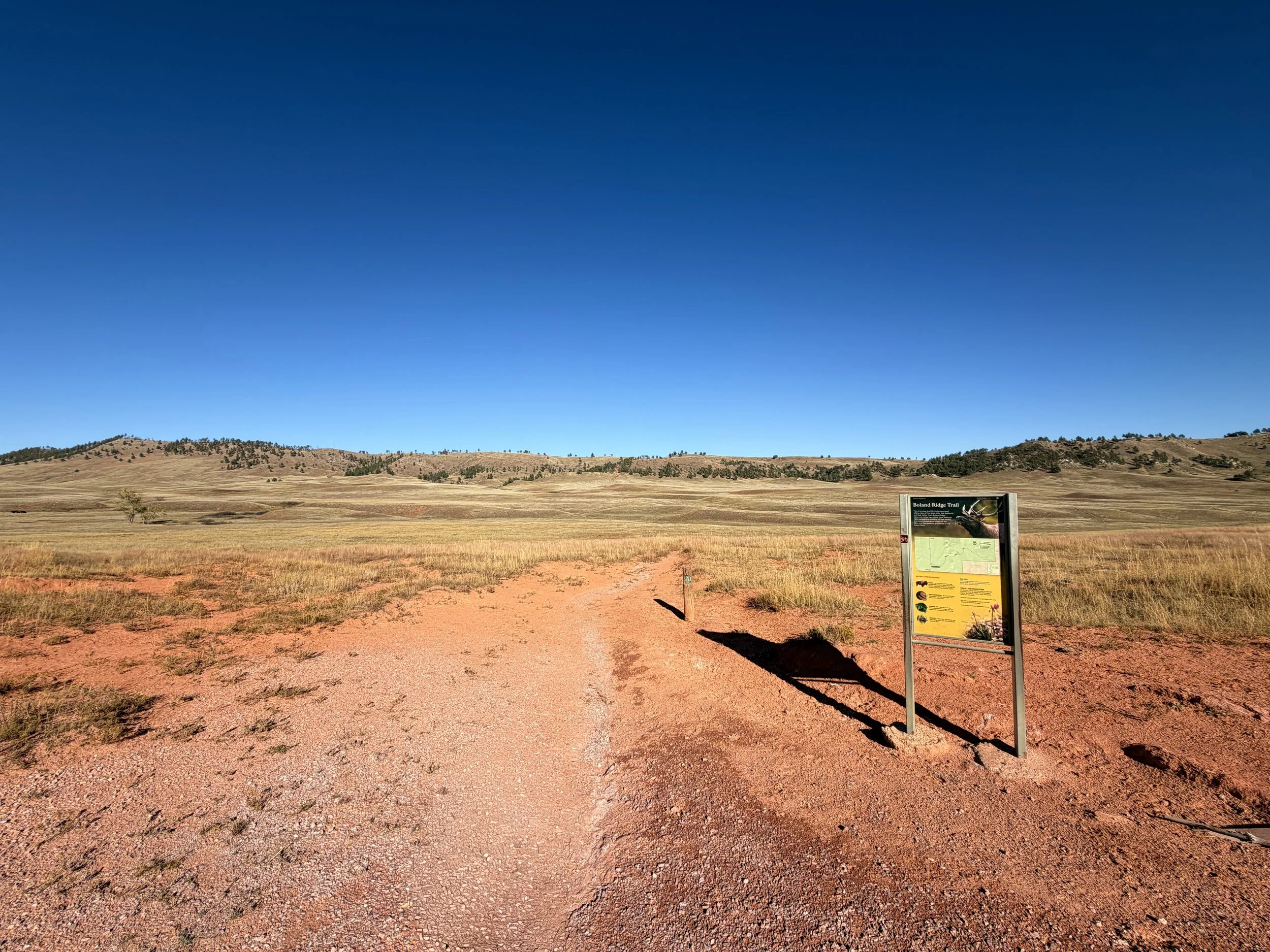 Boland Ridge Trailhead Wind Cave National Park South Dakota