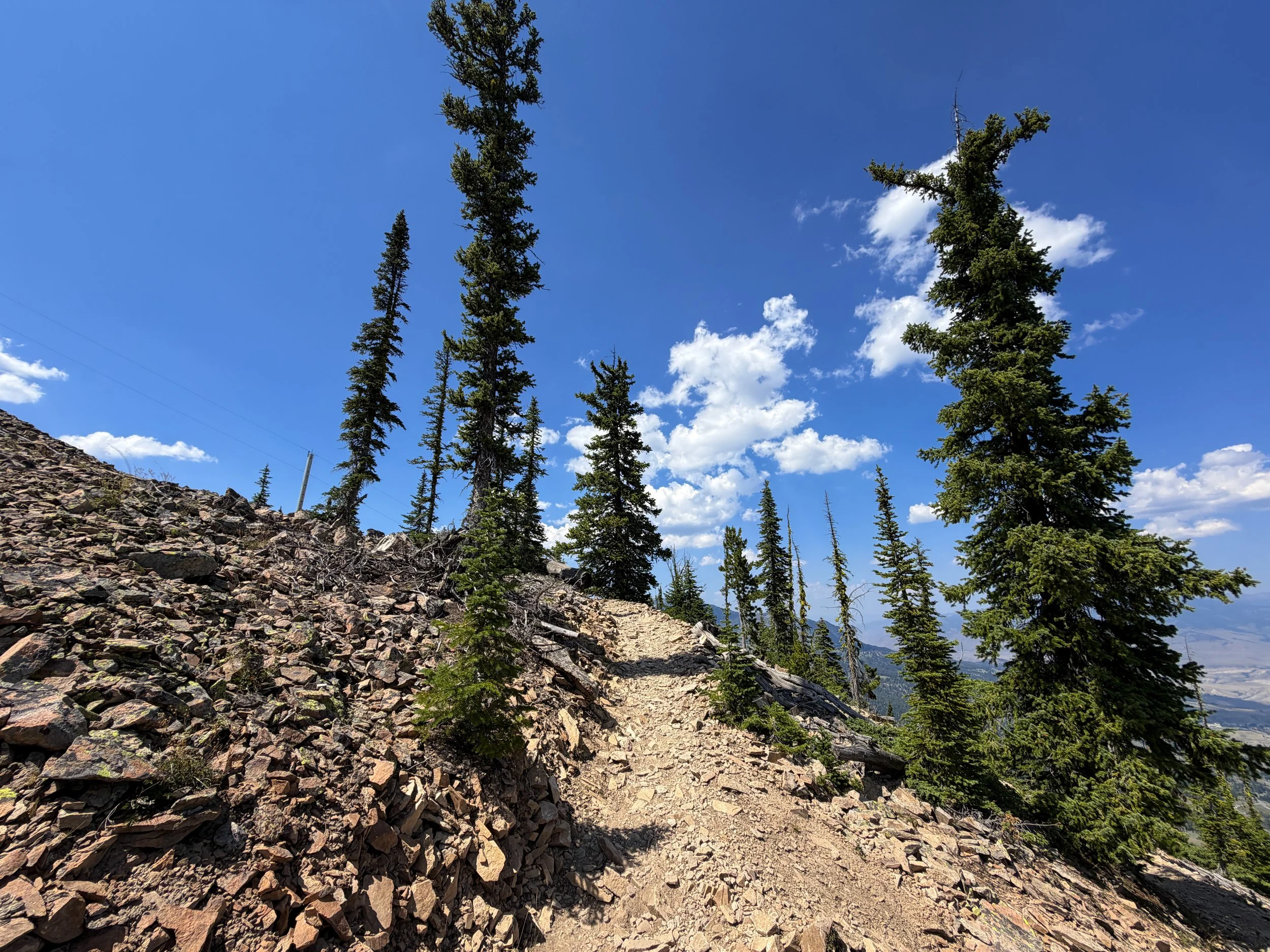 Bunsen Peak Trail Yellowstone National Park Wyoming