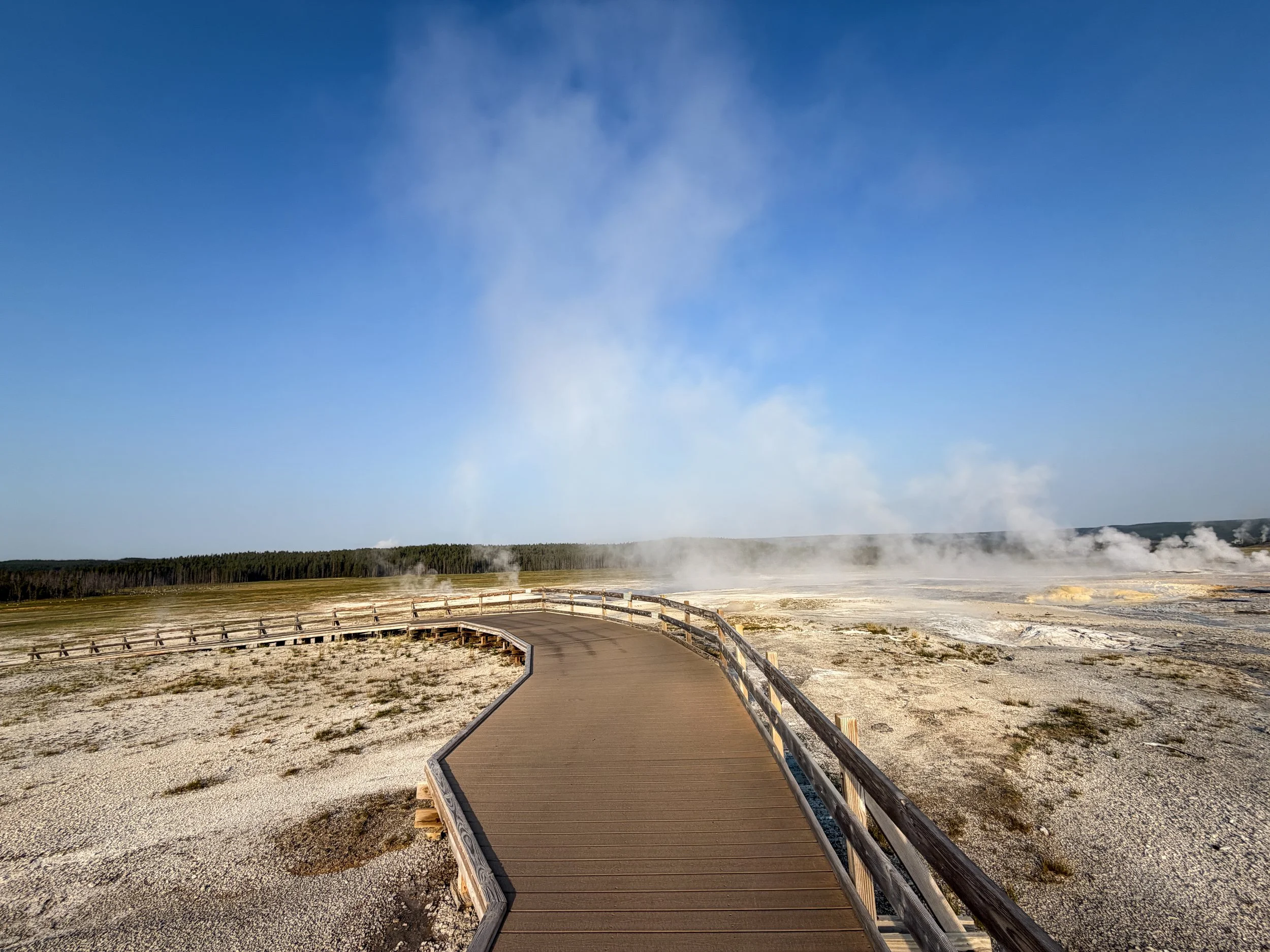 Fountain Paint Pot Trail Yellowstone National Park Wyoming