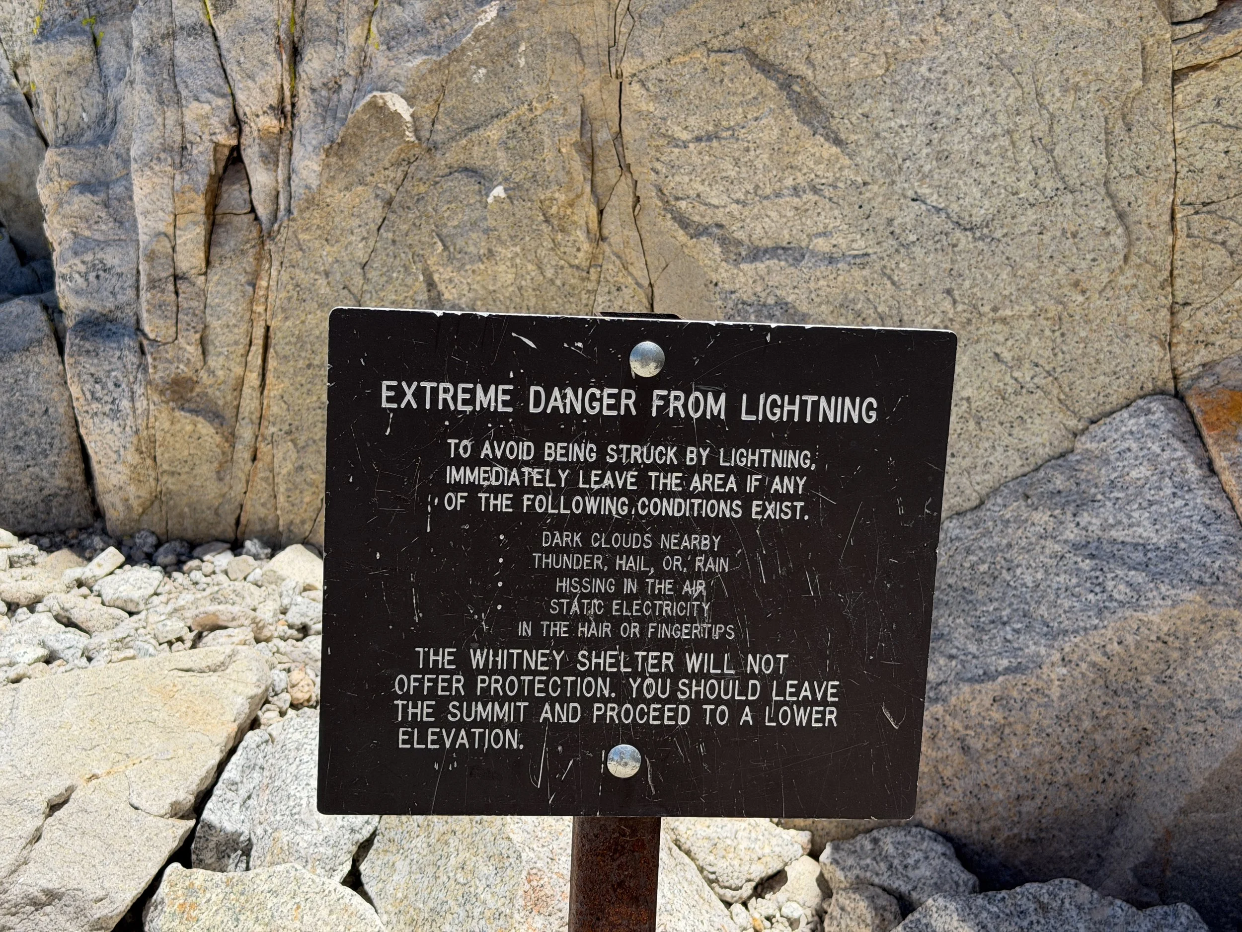 Mt. Whitney Trail Lone Pine California