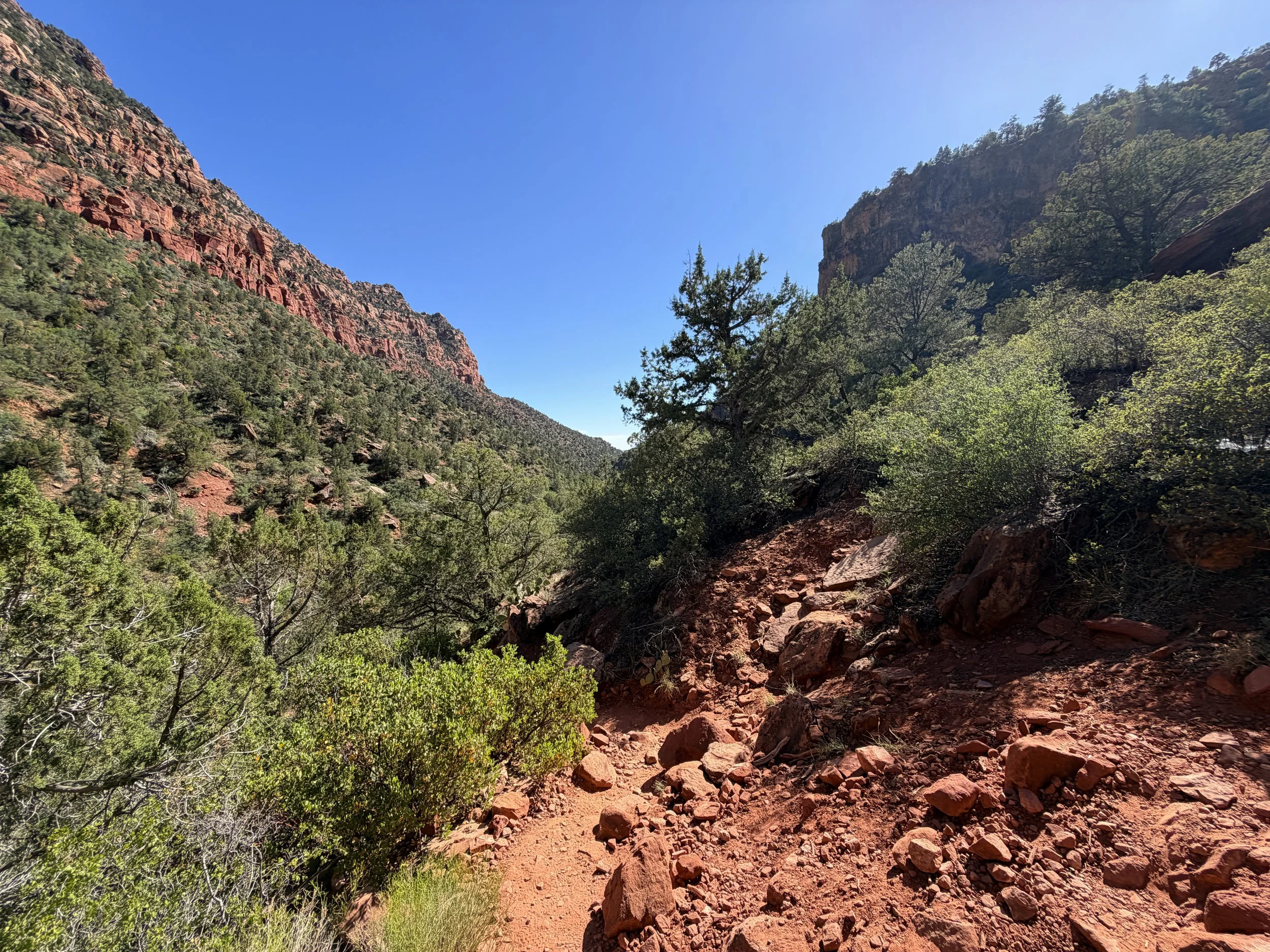 Subway Trail Bottom Up Zion National Park Utah