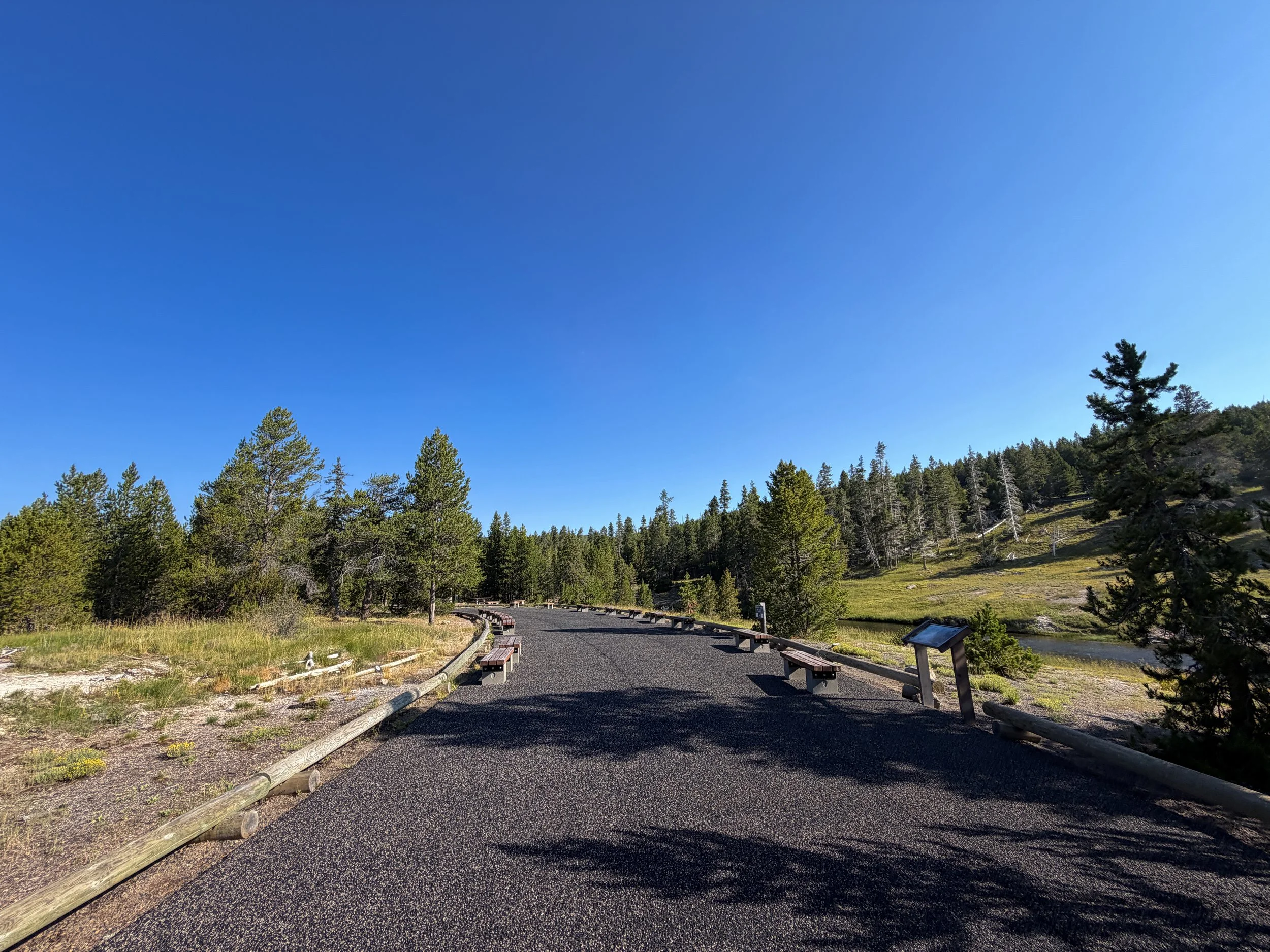 Riverside Geyser Yellowstone National Park Wyoming