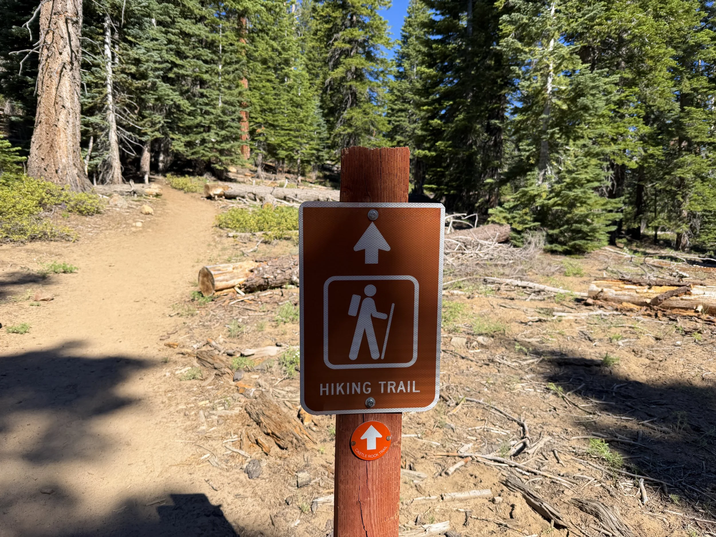 Castle Rock Hike Lake Tahoe Nevada