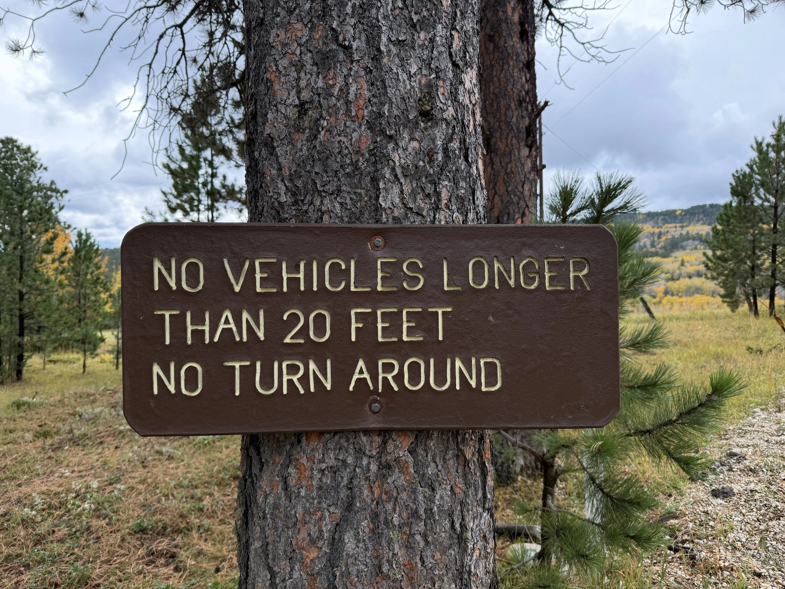 Custer Peak Trailhead Black Hills South Dakota