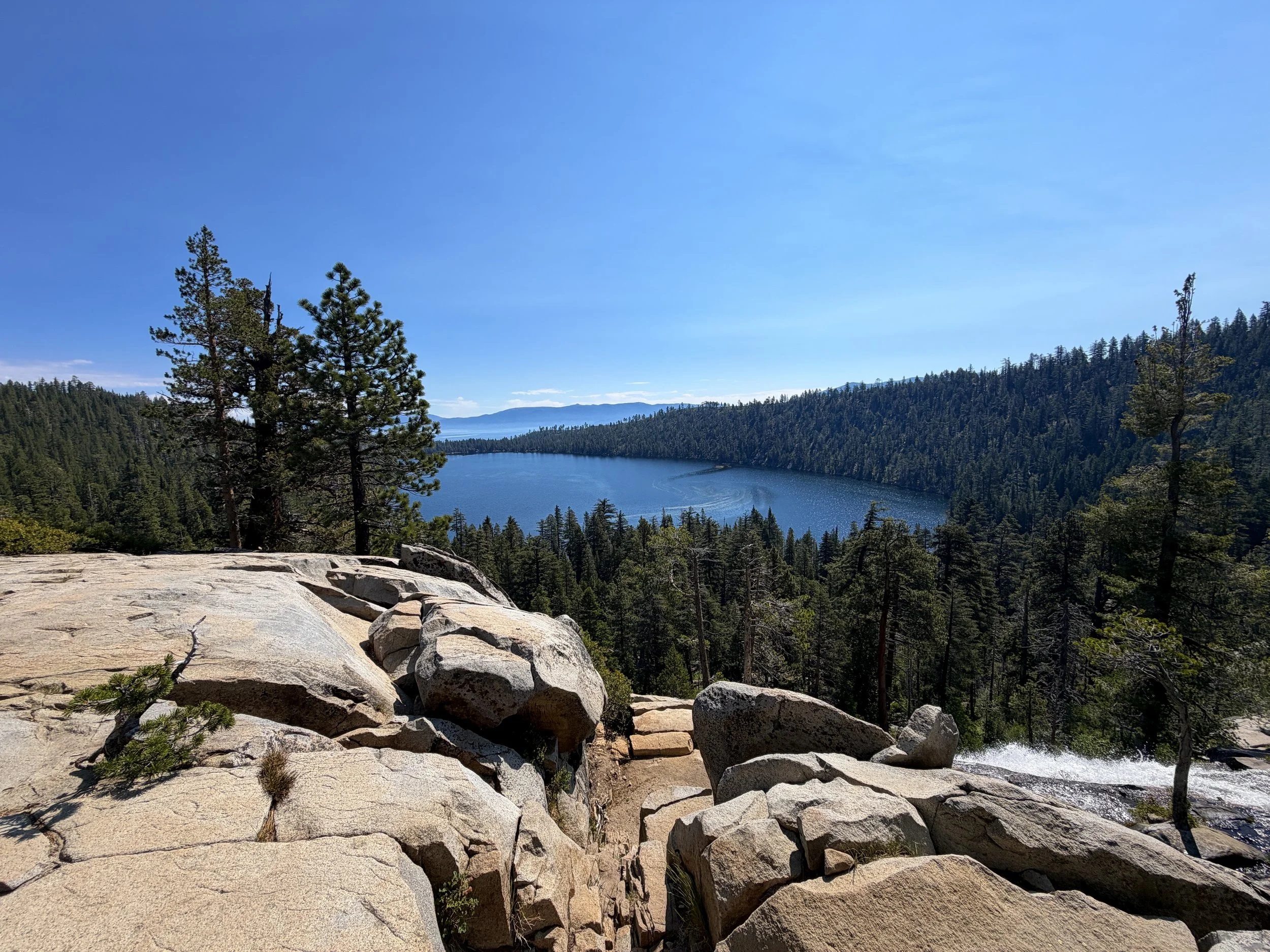 Cascade Falls Trail Lake Tahoe California