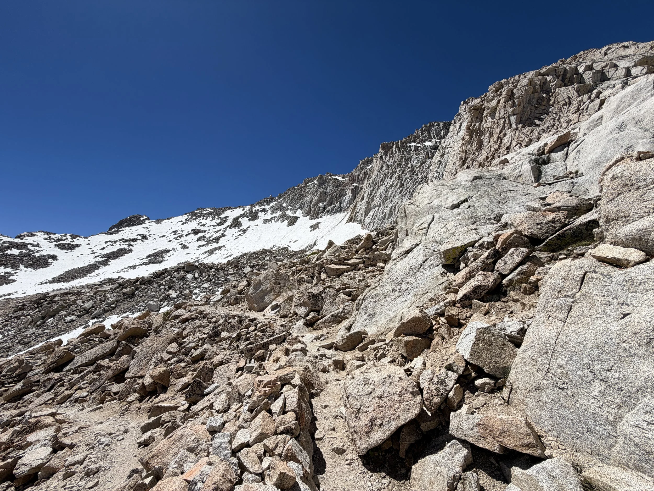 Mount Whitney Trail Switchbacks Lone Pine California