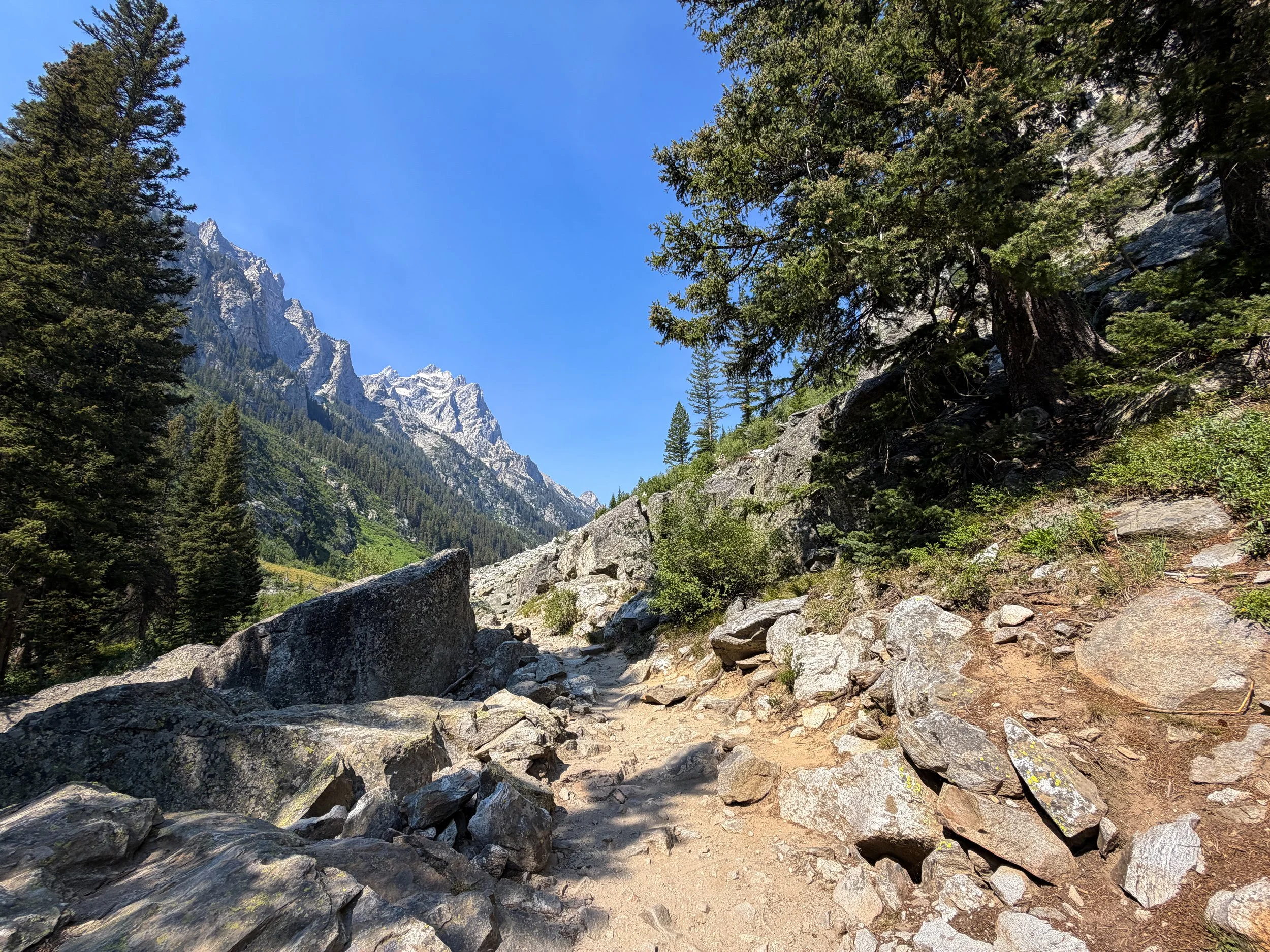 Cascade Canyon Trail Grand Teton National Park Wyoming