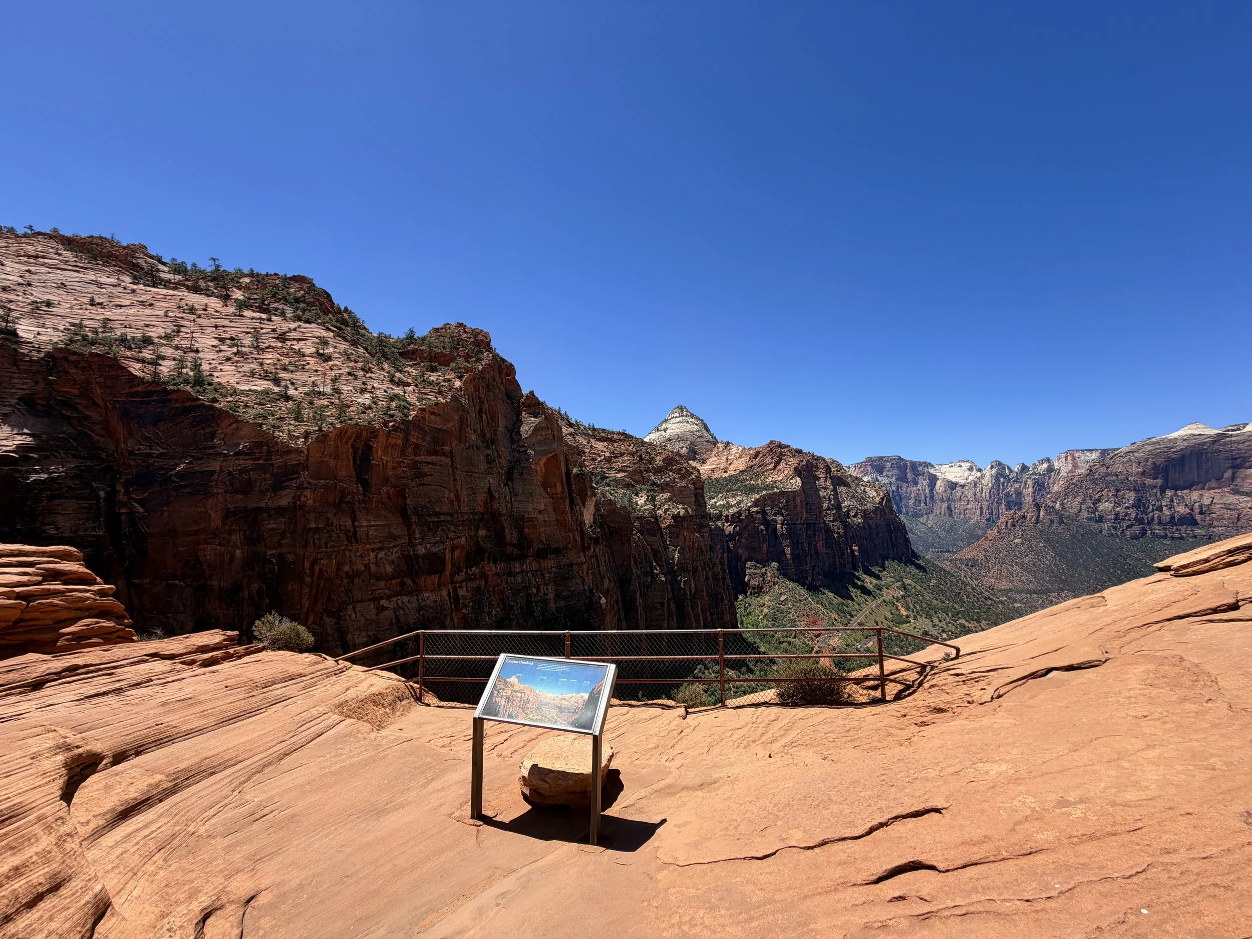 Canyon Overlook Trail Zion National Park Utah