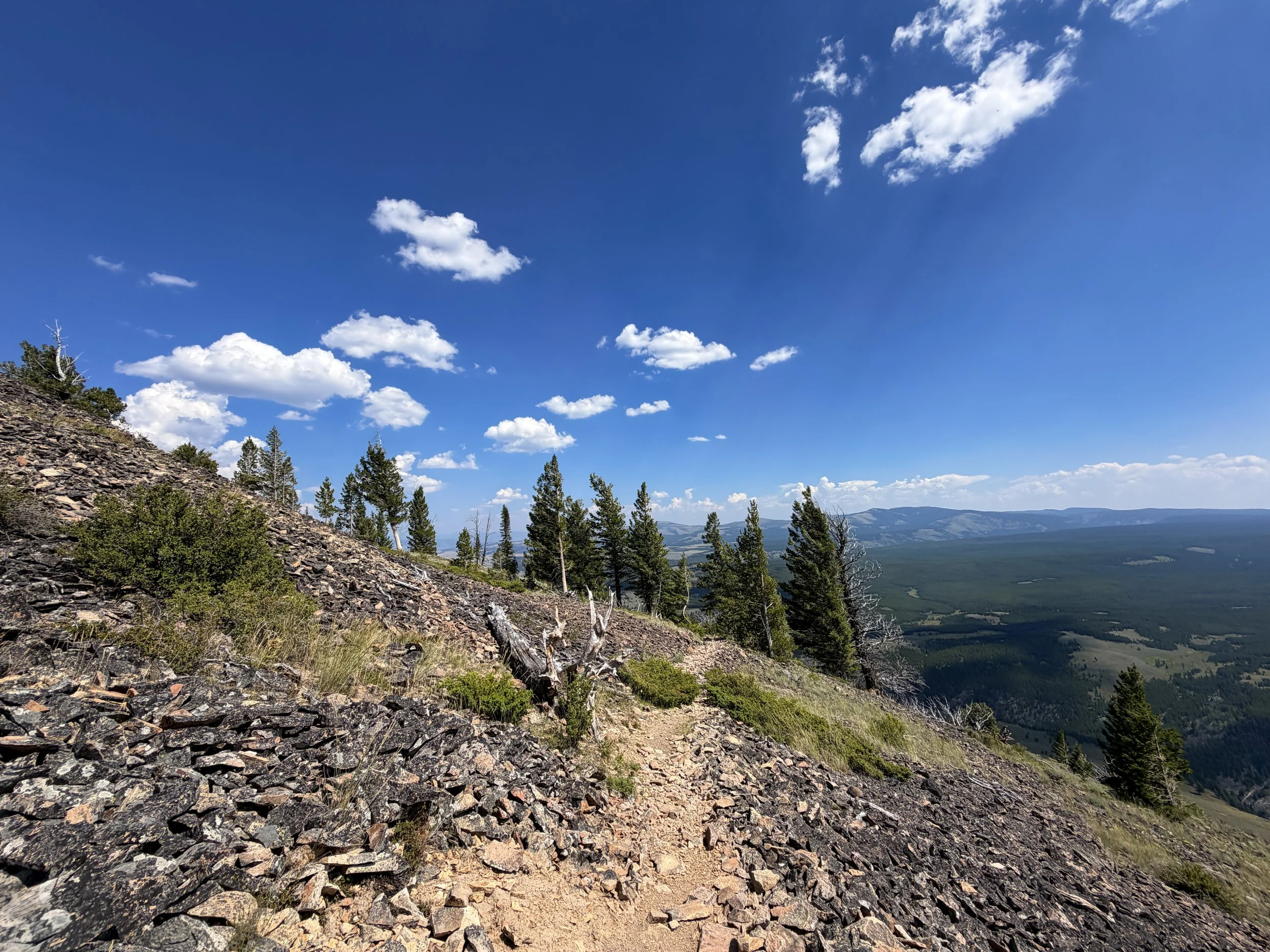 Bunsen Peak Loop Trail Yellowstone National Park Wyoming