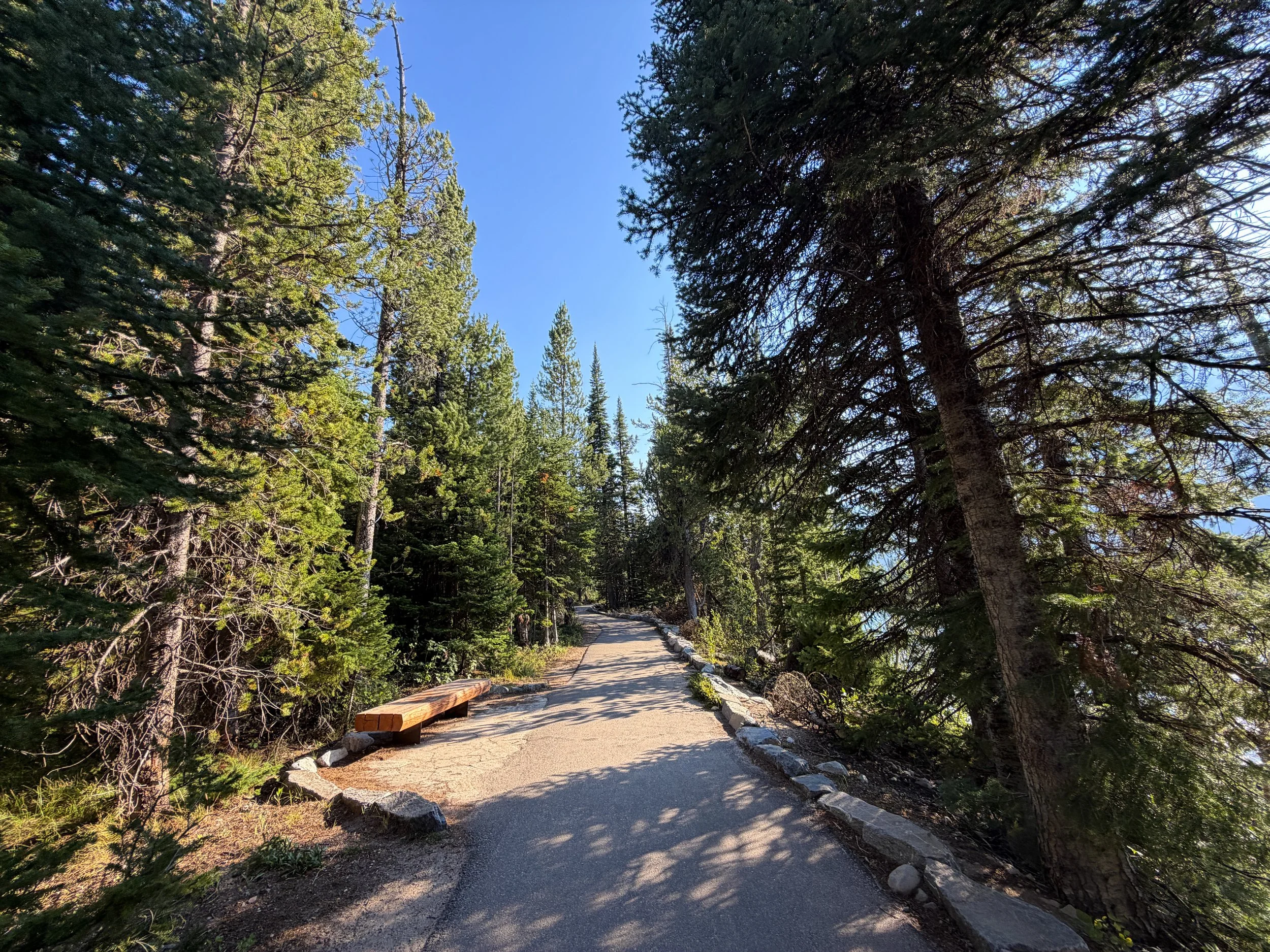 Hidden Falls Trail Grand Teton National Park Wyoming