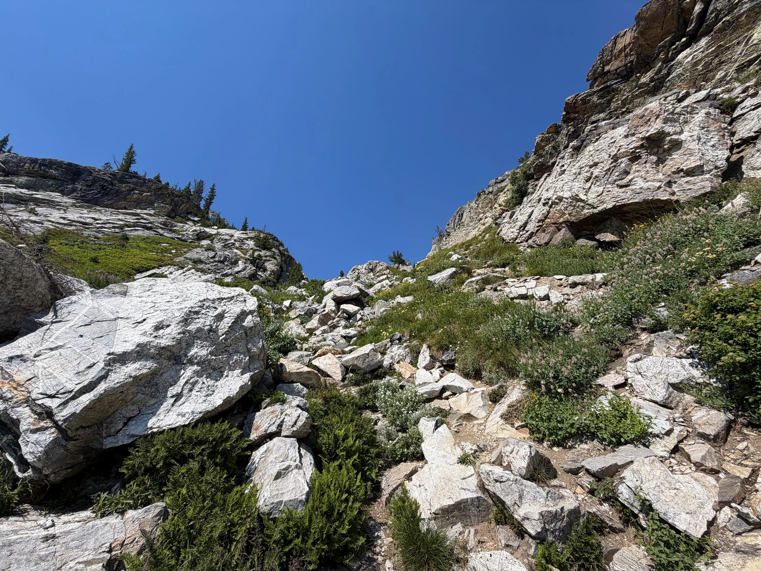 Lake of the Crags Trail Grand Teton National Park Wyoming