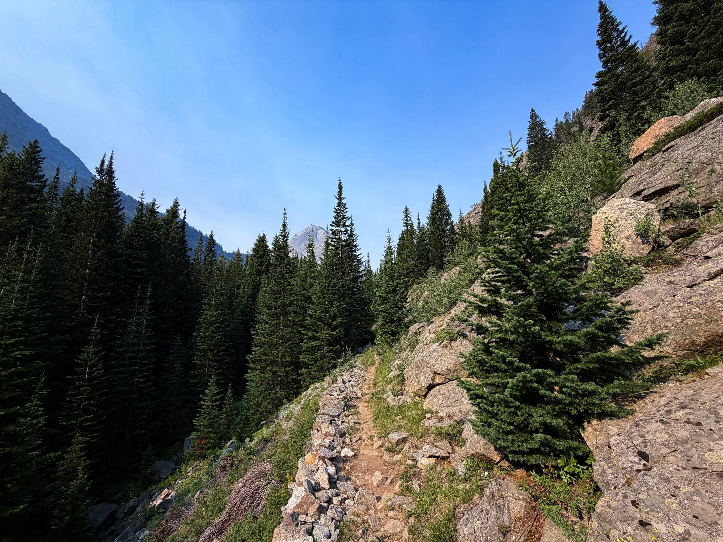 East Rosebud Trail Beaten Path Beartooth Mountains Montana