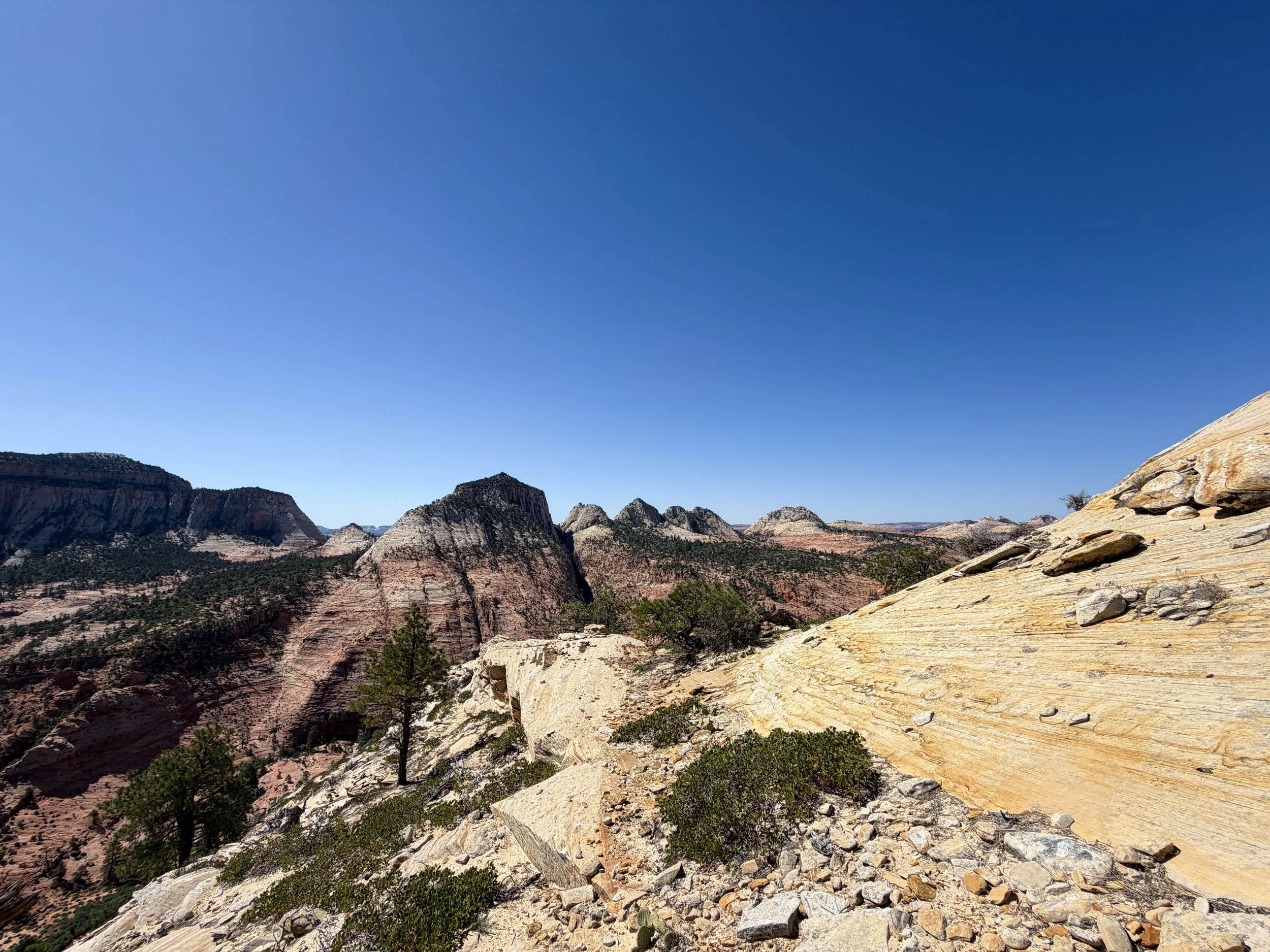 South Ariel Peak Hike Zion National Park Utah