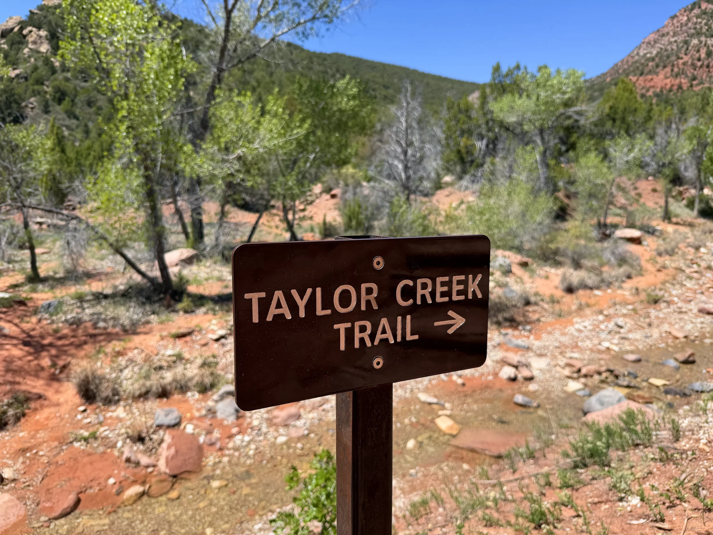 Taylor Creek Trail Zion National Park Utah