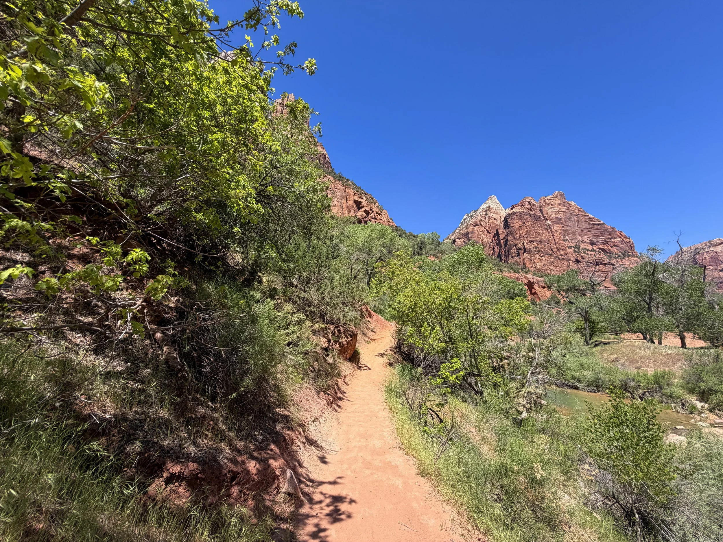 Emerald Pools Loop Trail Zion National Park Utah