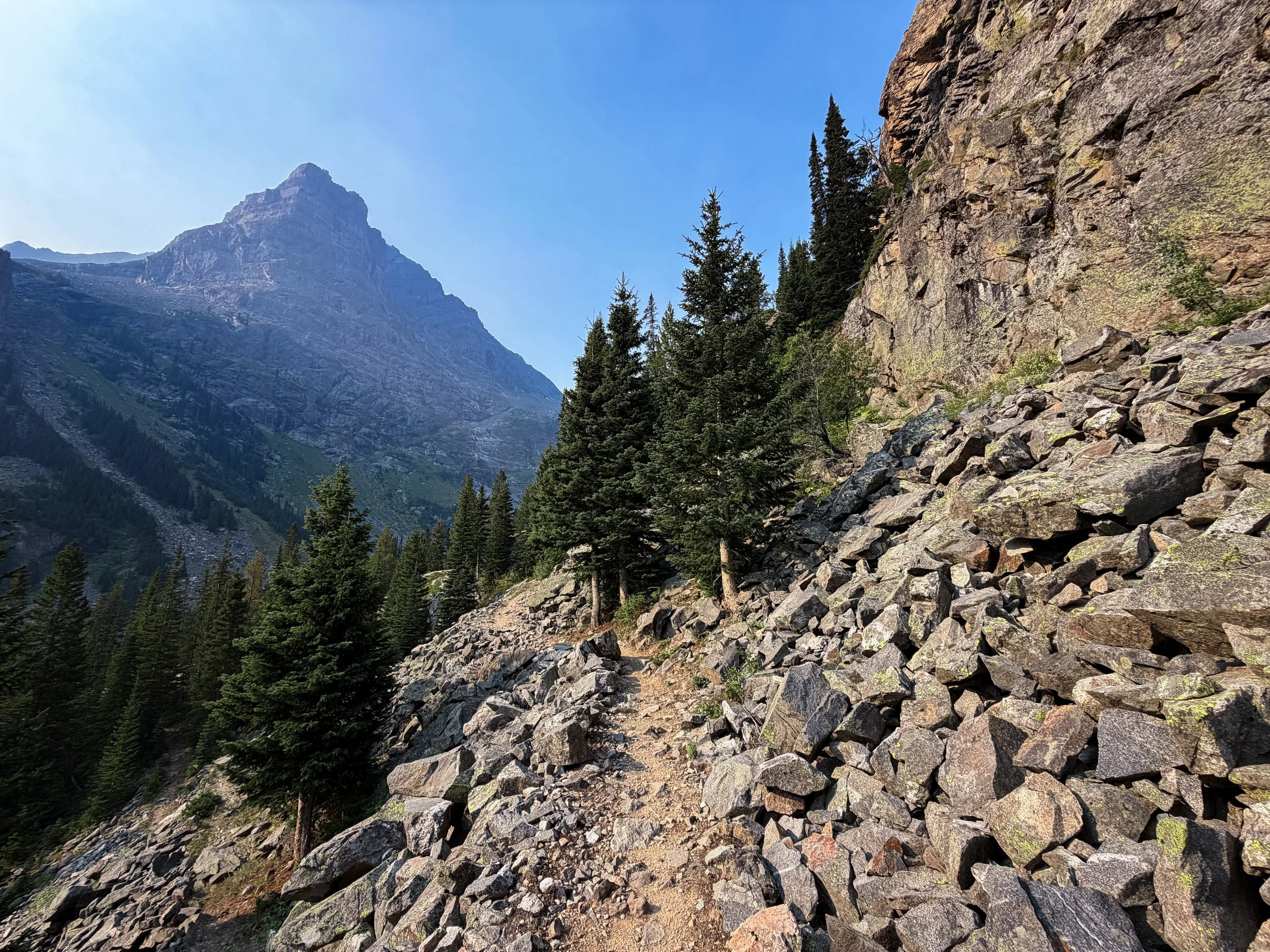 East Rosebud Trail Beaten Path Beartooth Mountains Montana