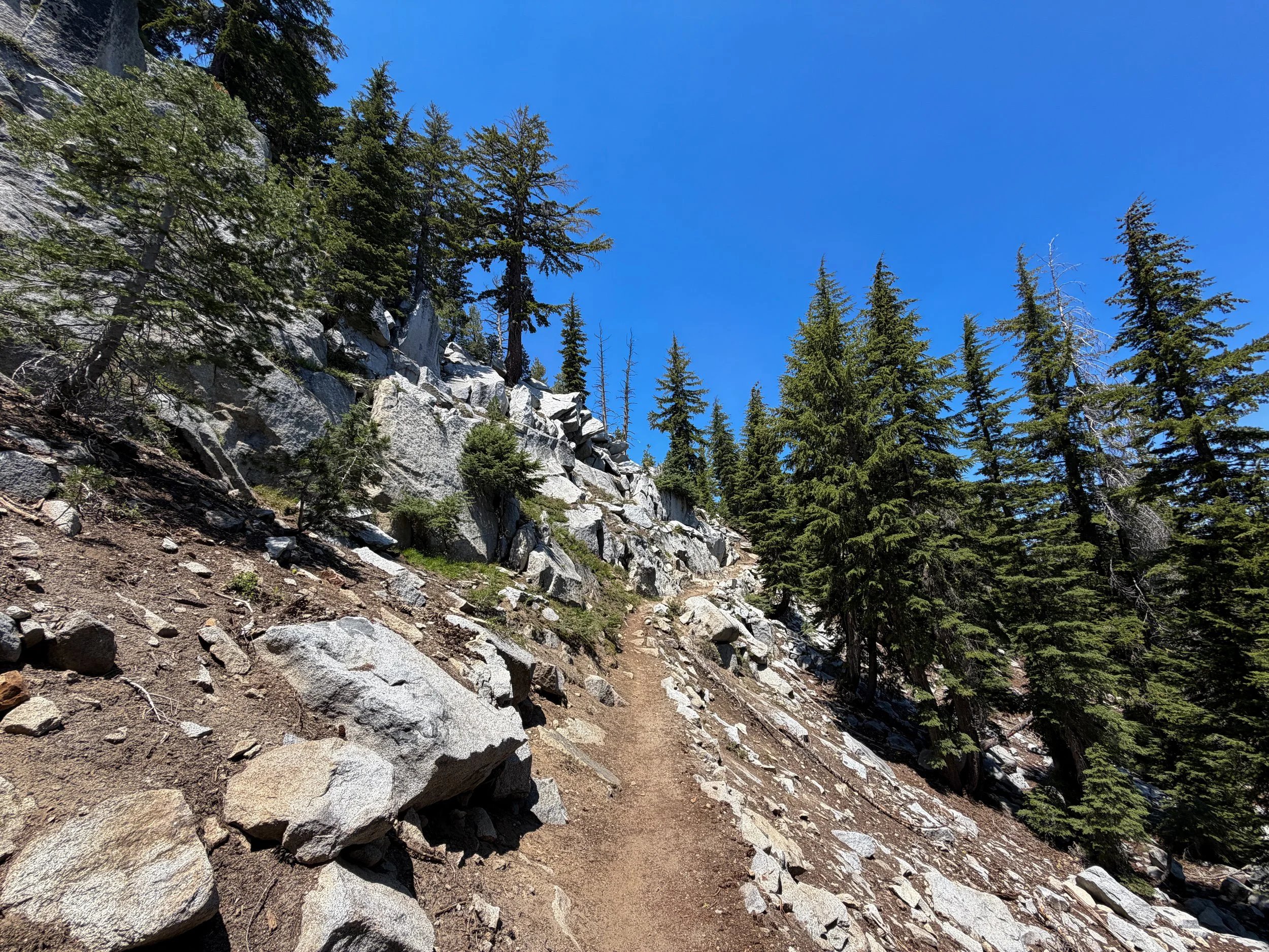 Maggies Peak Hike Lake Tahoe California