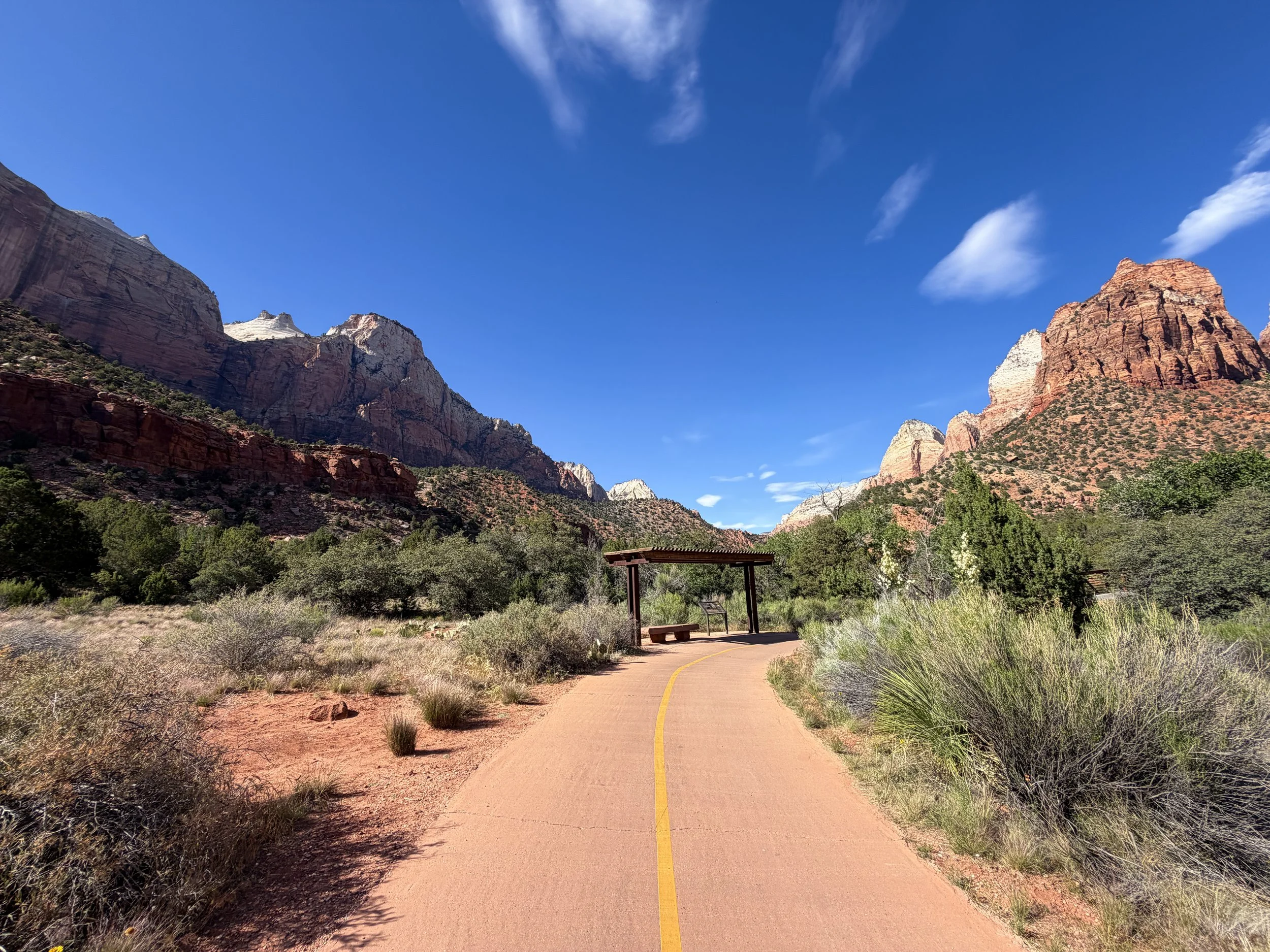 Parus Bike Trail Zion National Park Utah