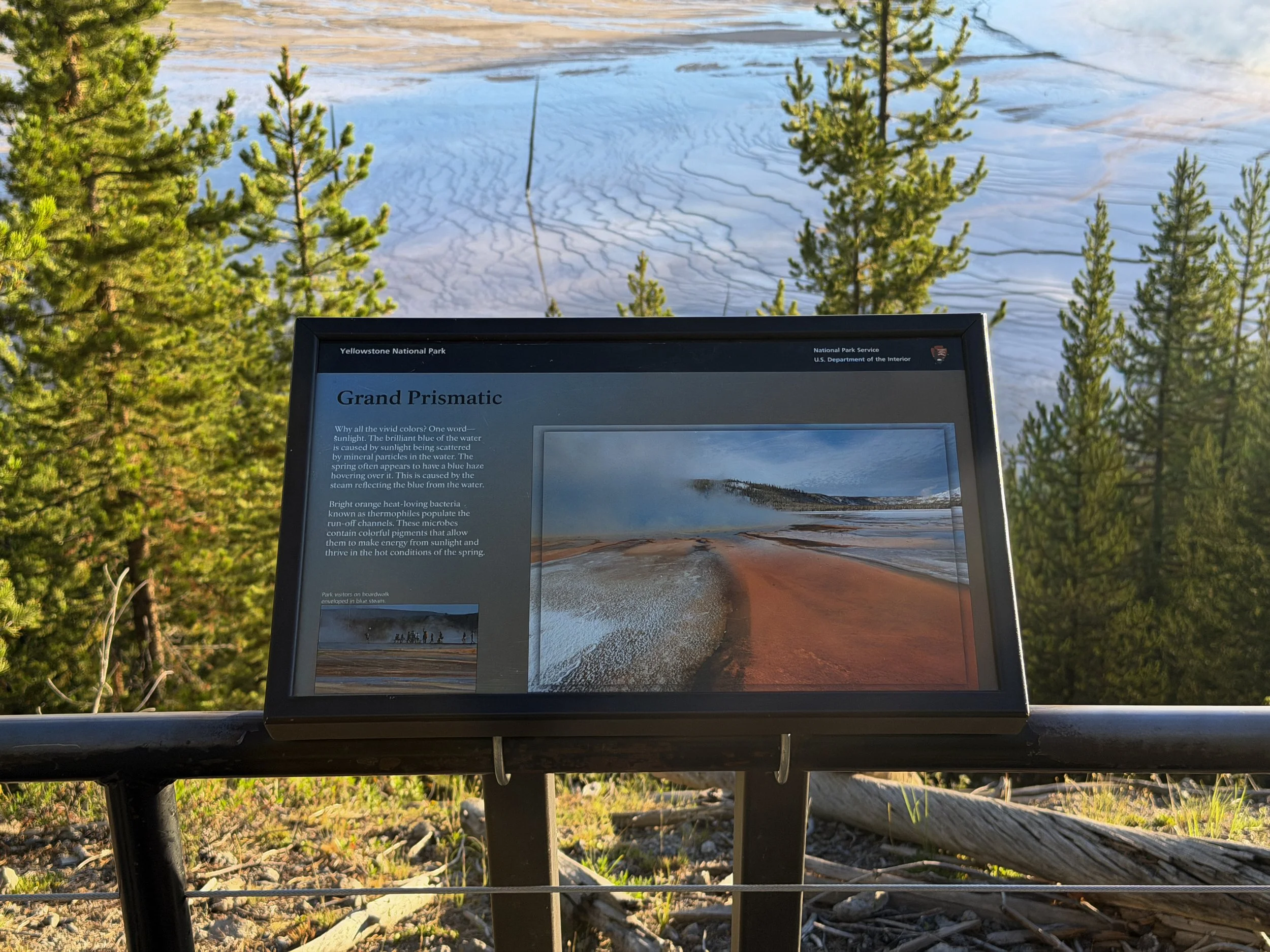 Grand Prismatic Spring Overlook Yellowstone National Park Wyoming