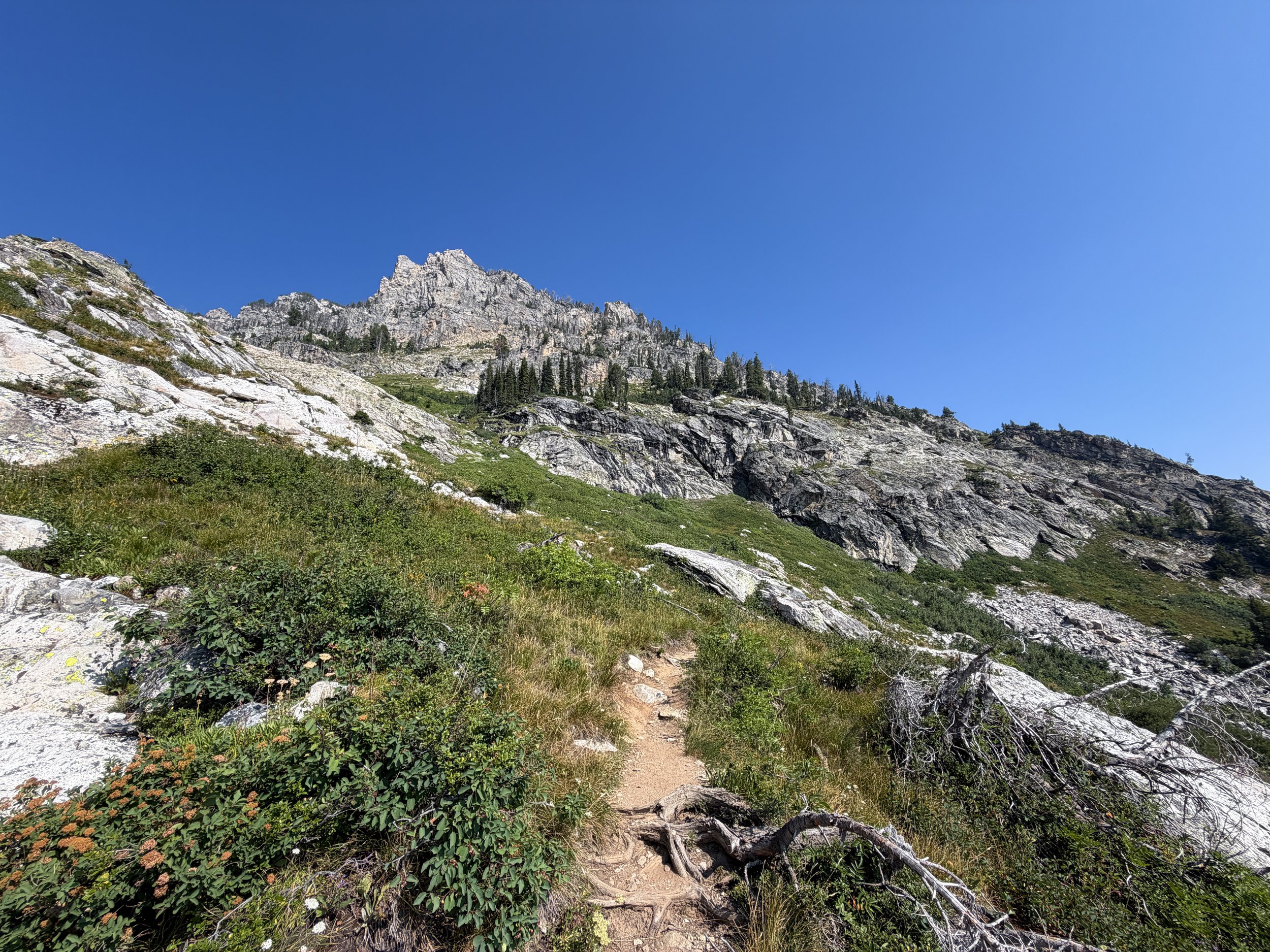 Lake of the Crags Trail Grand Teton National Park Wyoming