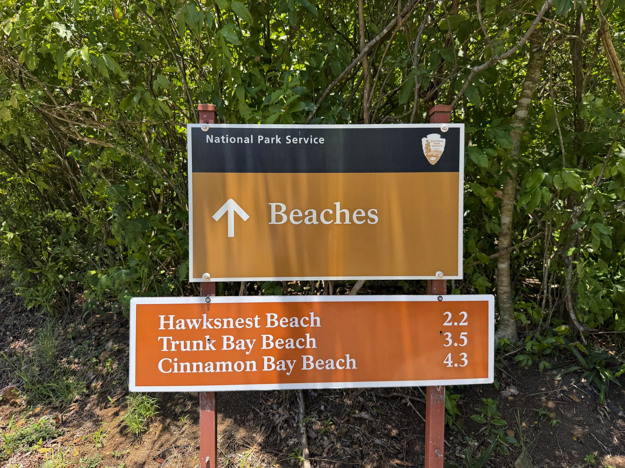 Caneel Hill Trailhead Virgin Islands National Park