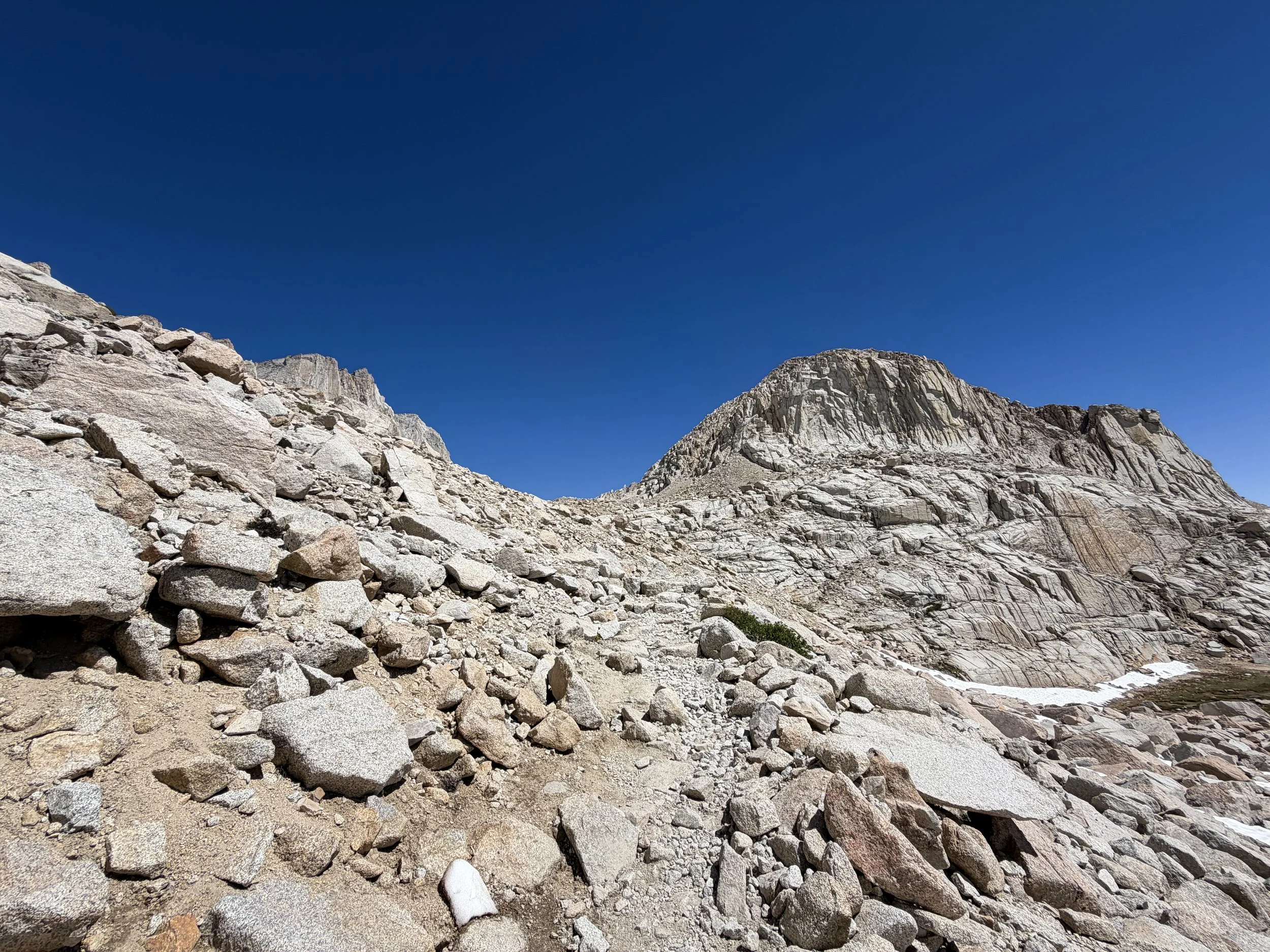 Mount Whitney Trail to Trail Crest California
