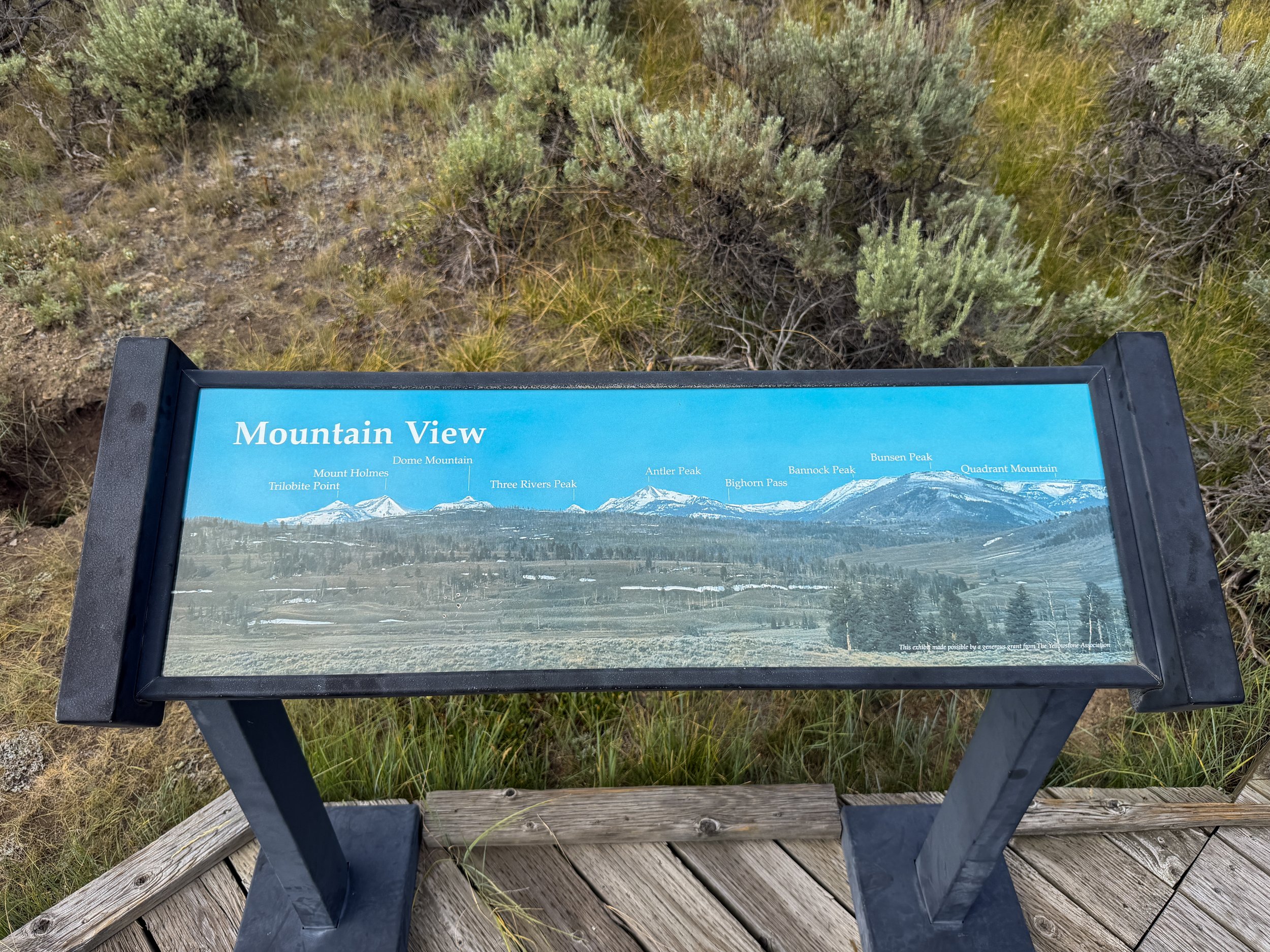 Forces of the Northern Range Trail Yellowstone National Park Wyoming