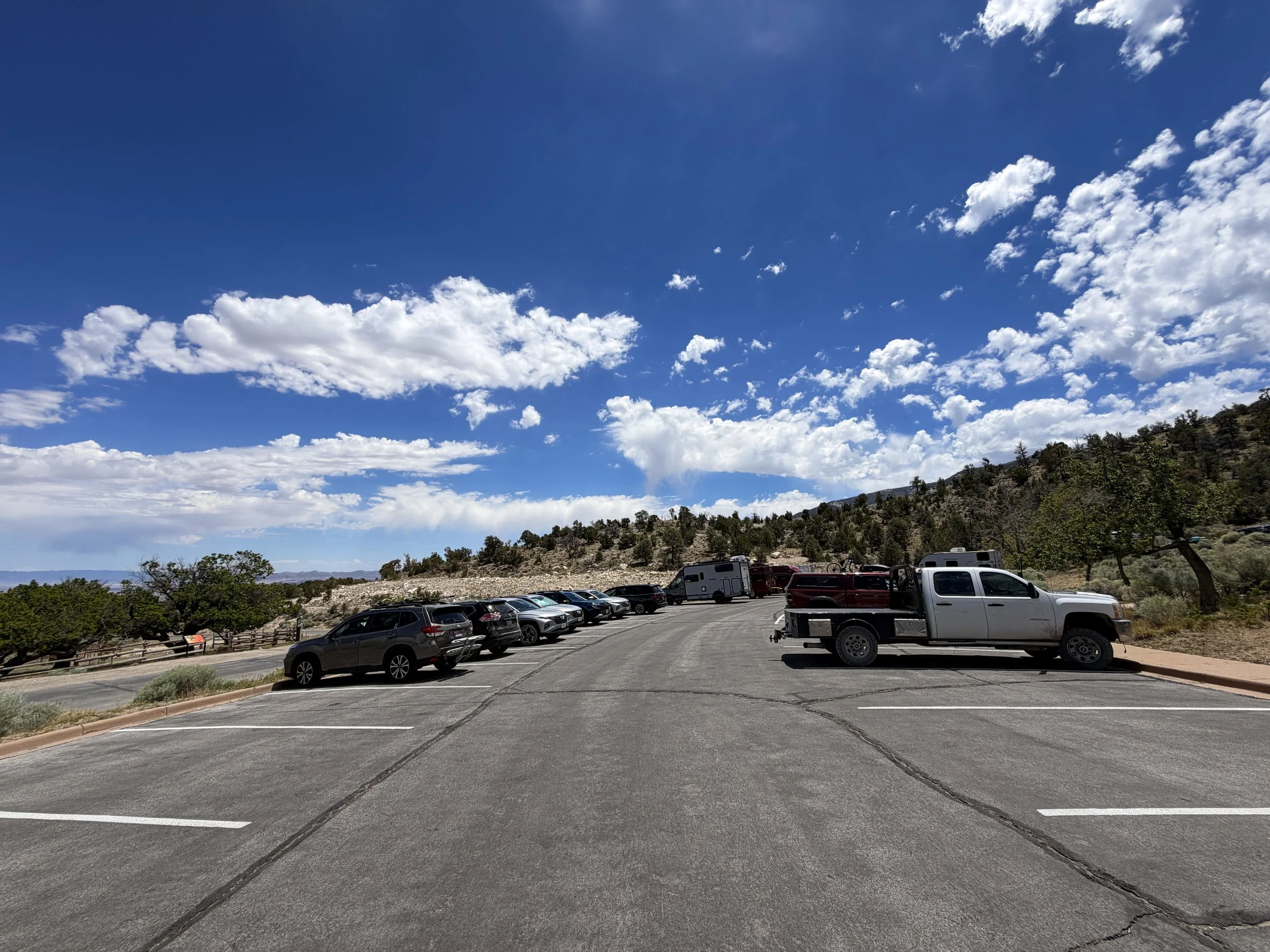 Mountain View Nature Trailhead Parking Great Basin National Park Nevada